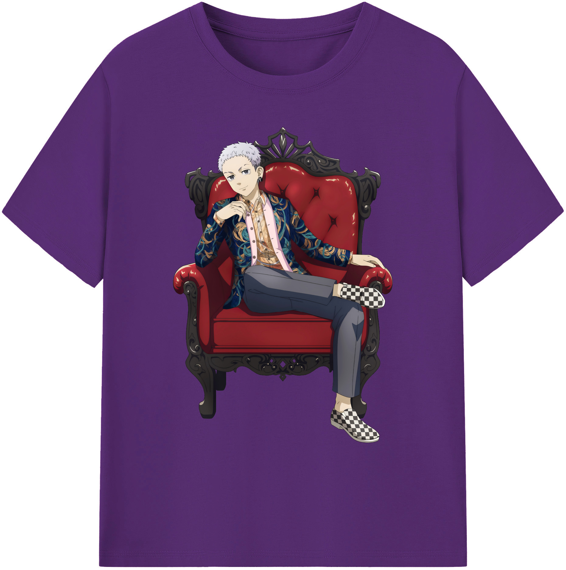 （画像用） 東京リベンジャーズ Tokyo Revengers 綿100％ メンズ半袖Tシャツ｜肌触りやわらか＆通気性