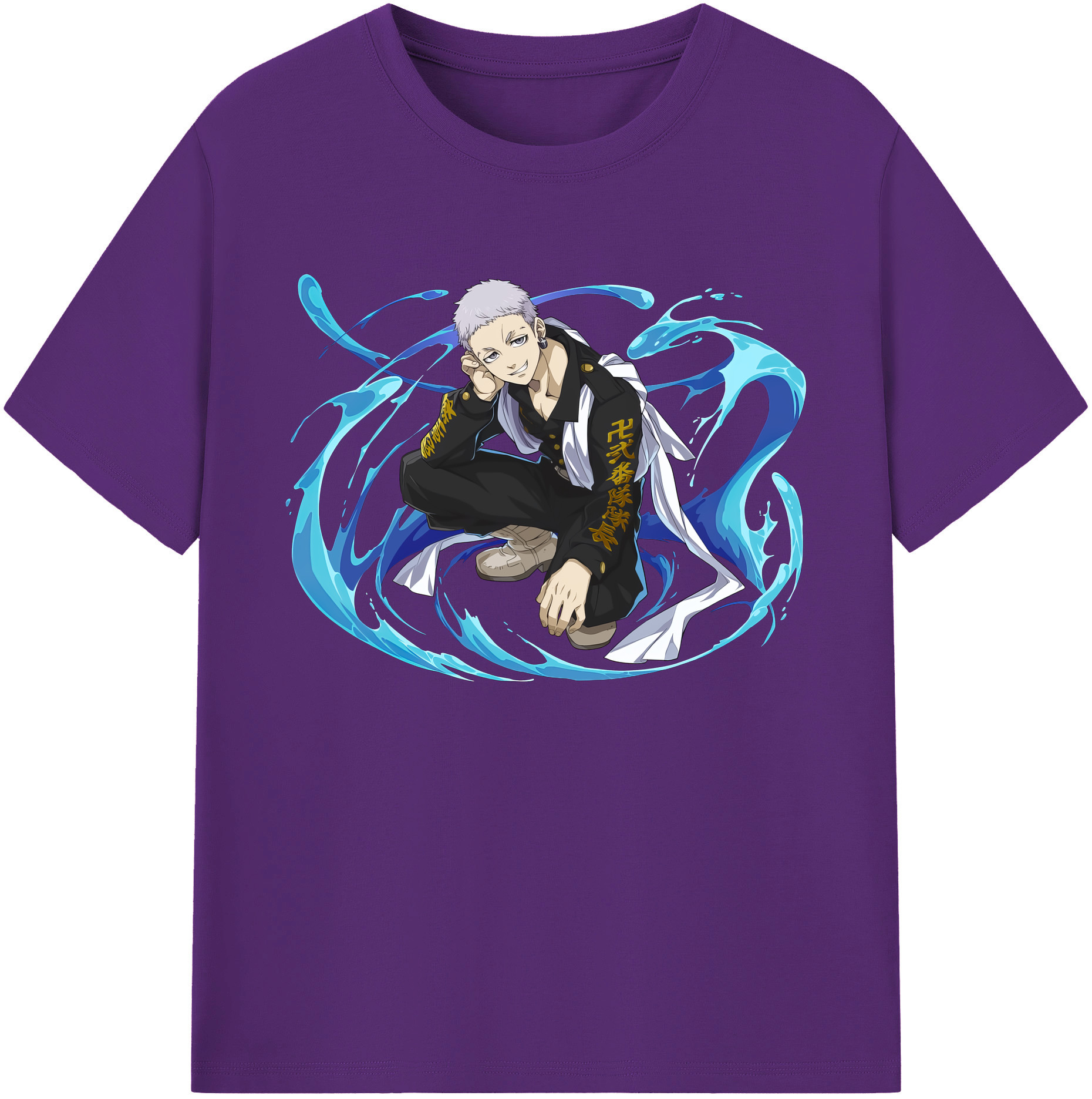 （画像用） 東京リベンジャーズ Tokyo Revengers 綿100％ メンズ半袖Tシャツ｜肌触りやわらか＆通気性