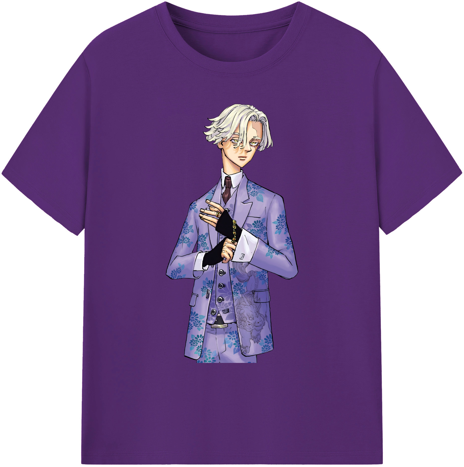 （画像用） 東京リベンジャーズ Tokyo Revengers 綿100％ メンズ半袖Tシャツ｜肌触りやわらか＆通気性