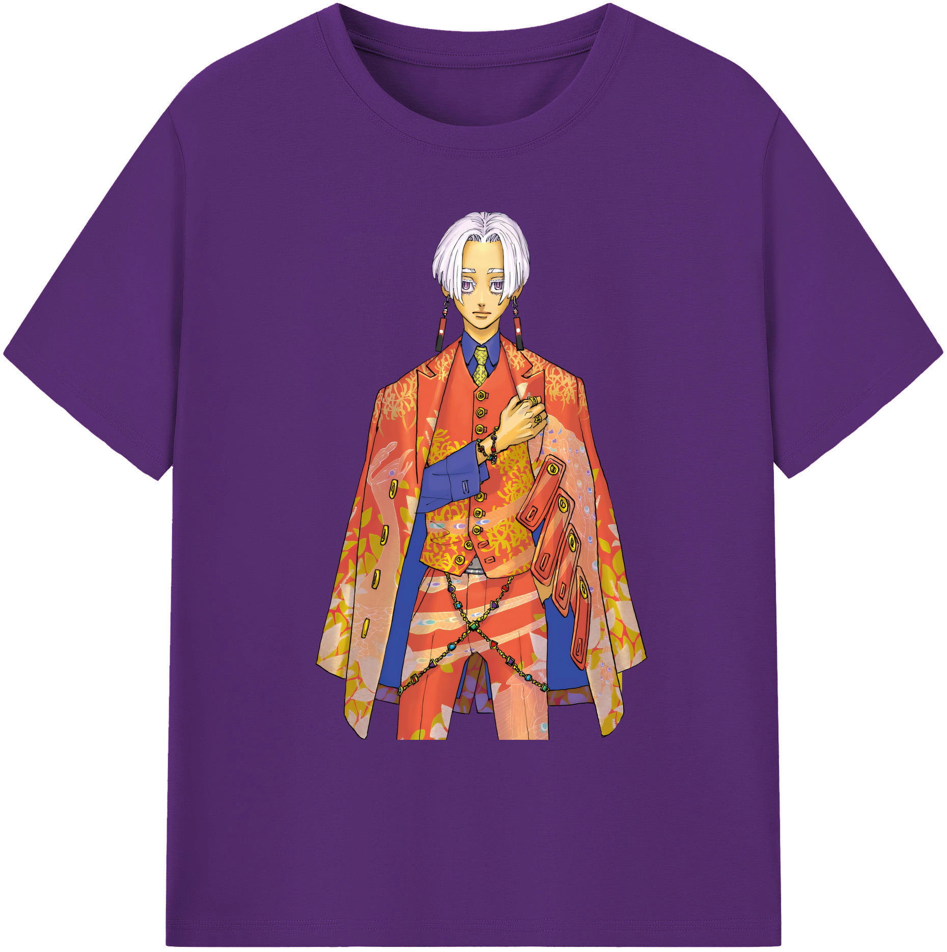 （画像用） 東京リベンジャーズ Tokyo Revengers 綿100％ メンズ半袖Tシャツ｜肌触りやわらか＆通気性