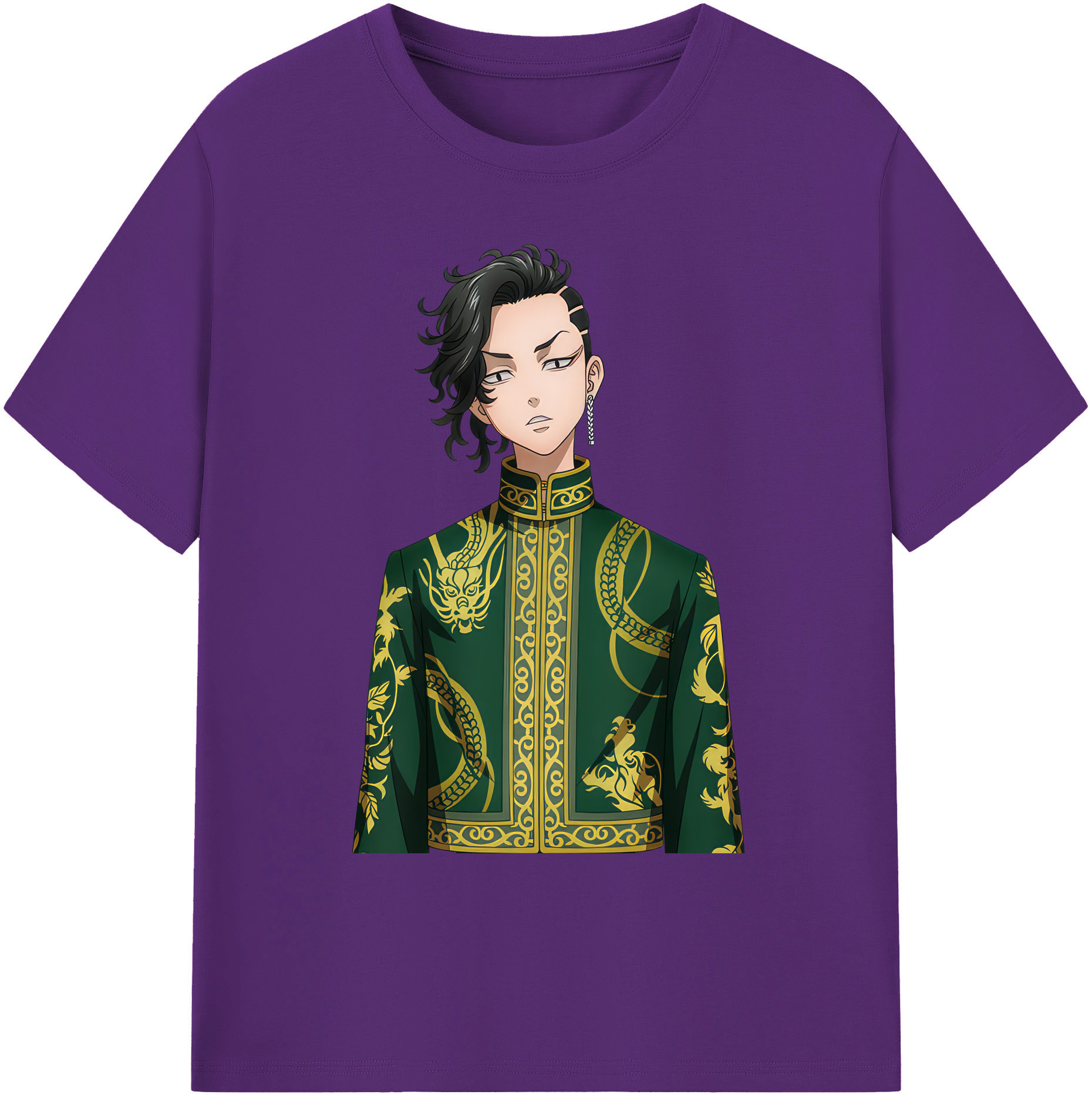 （画像用） 東京リベンジャーズ Tokyo Revengers 綿100％ メンズ半袖Tシャツ｜肌触りやわらか＆通気性