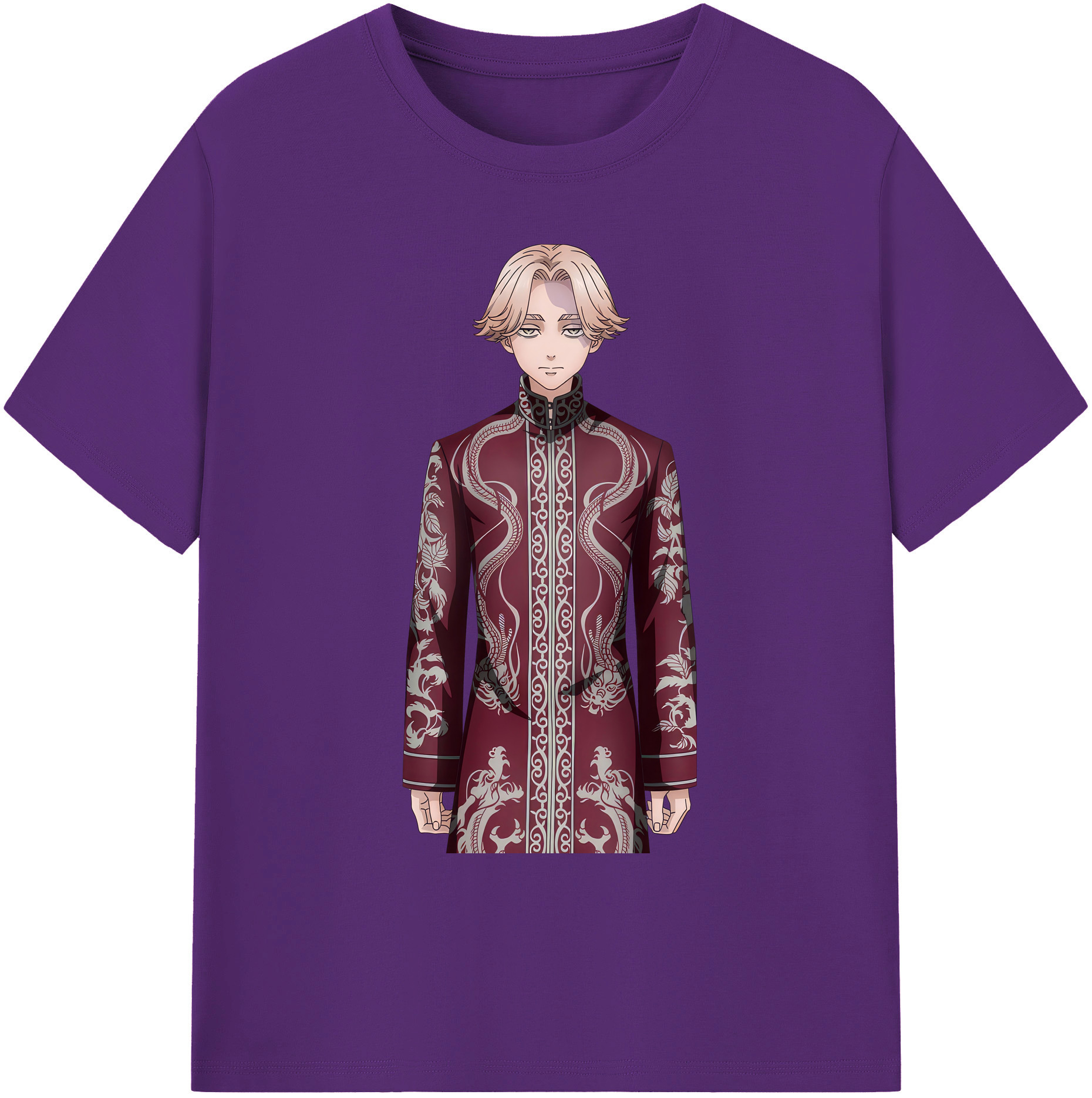 （画像用） 東京リベンジャーズ Tokyo Revengers 綿100％ メンズ半袖Tシャツ｜肌触りやわらか＆通気性