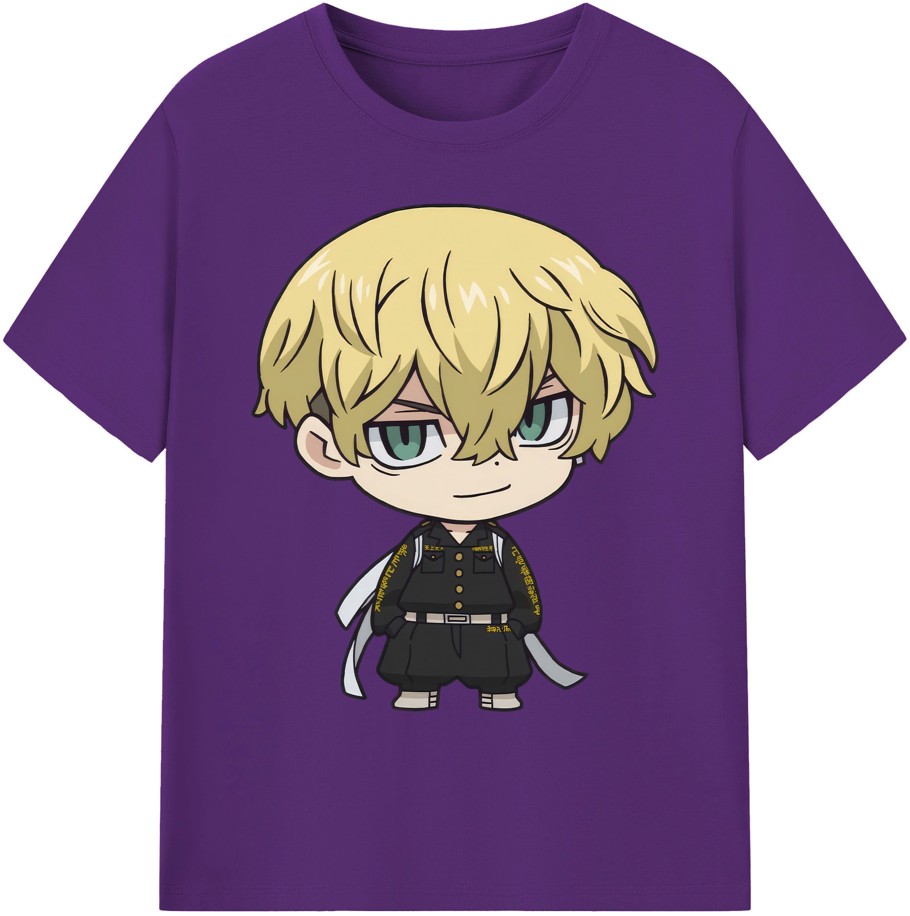 （画像用） 東京リベンジャーズ Tokyo Revengers 綿100％ メンズ半袖Tシャツ｜肌触りやわらか＆通気性
