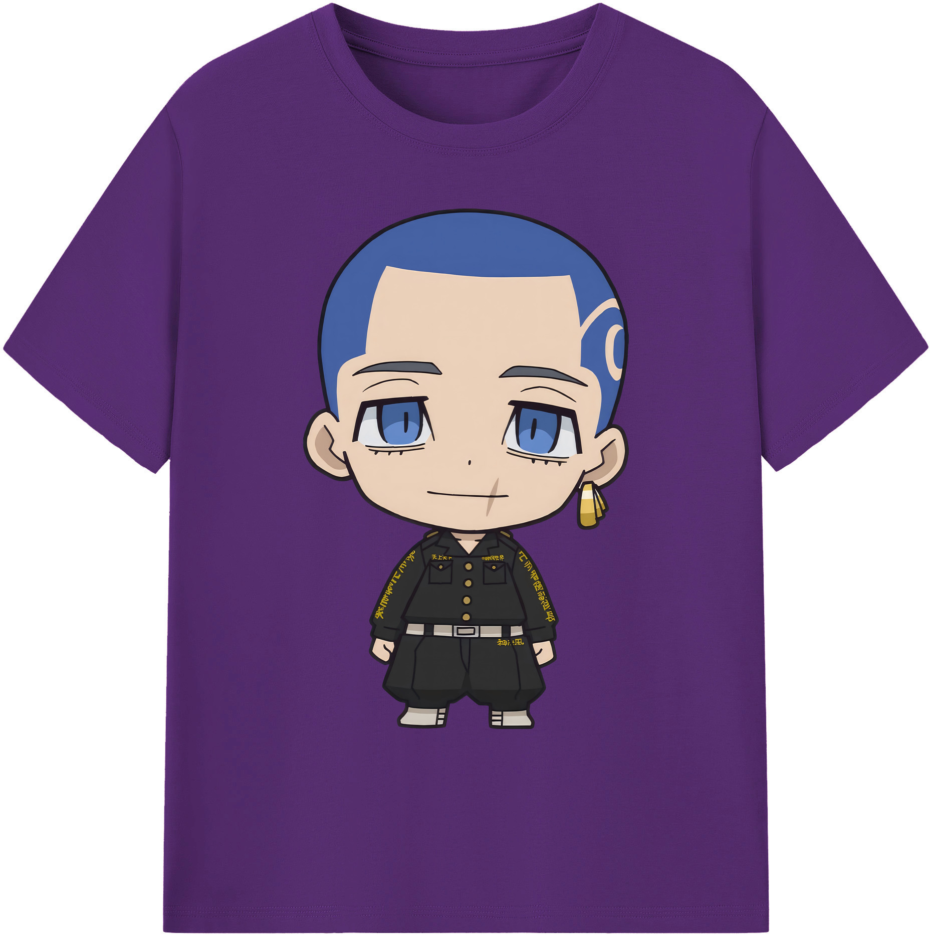 （画像用） 東京リベンジャーズ Tokyo Revengers 綿100％ メンズ半袖Tシャツ｜肌触りやわらか＆通気性