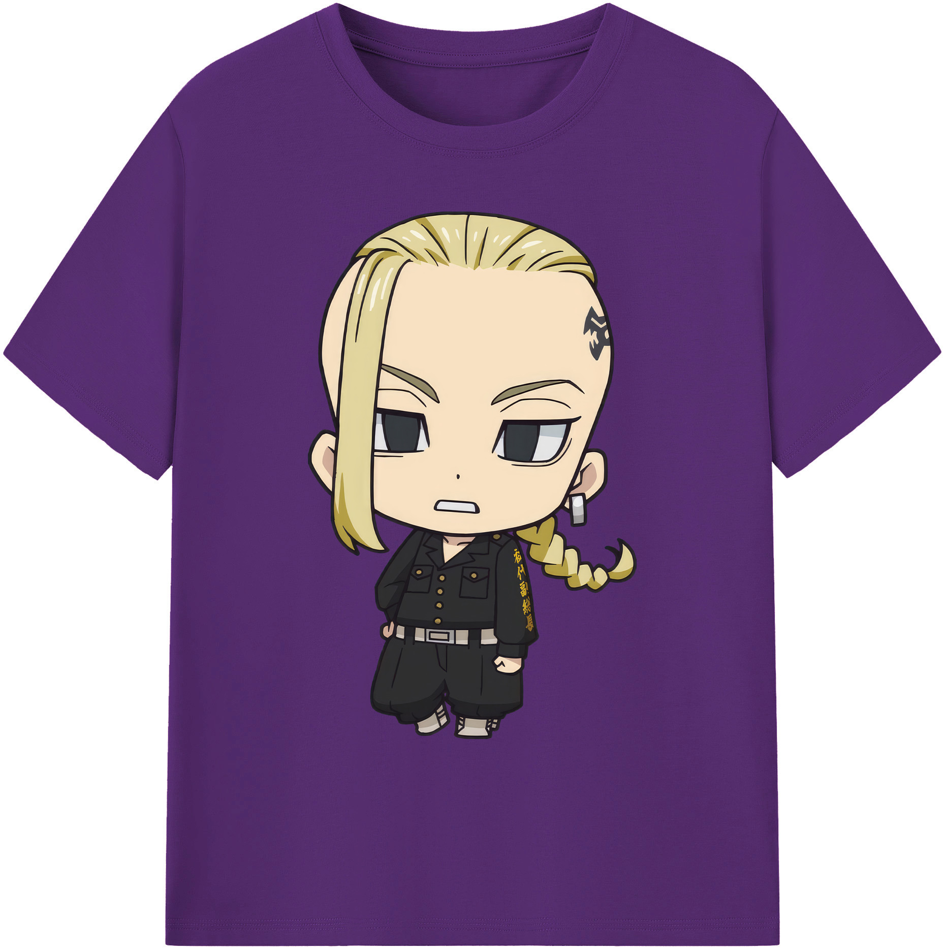 （画像用） 東京リベンジャーズ Tokyo Revengers 綿100％ メンズ半袖Tシャツ｜肌触りやわらか＆通気性