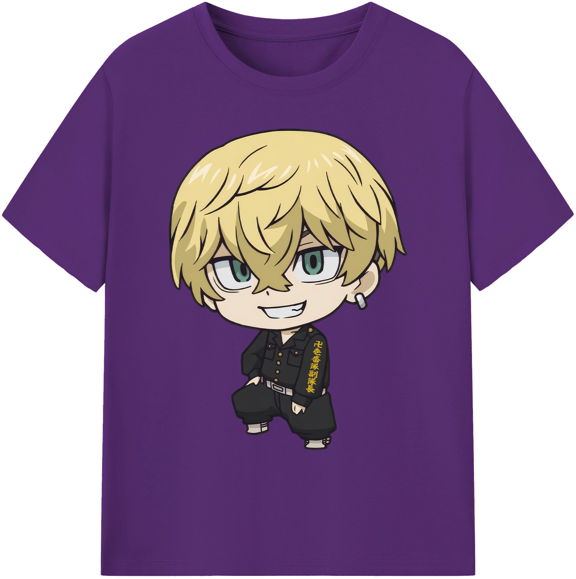 （画像用） 東京リベンジャーズ Tokyo Revengers 綿100％ メンズ半袖Tシャツ｜肌触りやわらか＆通気性