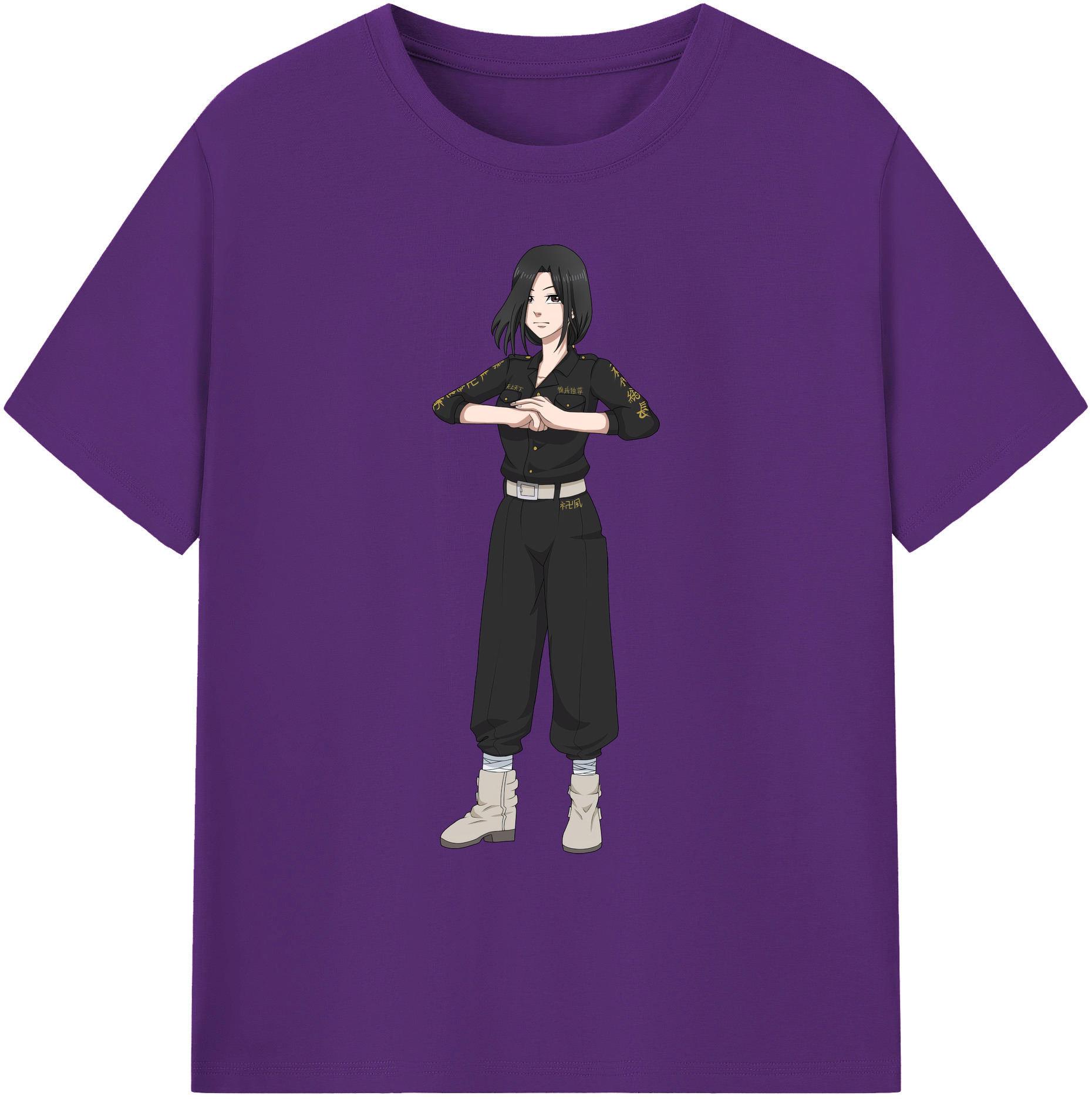 （画像用） 東京リベンジャーズ Tokyo Revengers 綿100％ メンズ半袖Tシャツ｜肌触りやわらか＆通気性