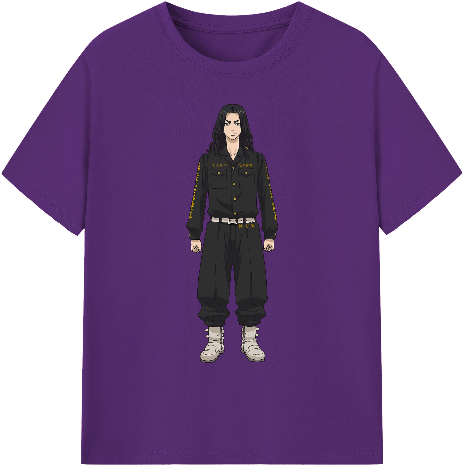 （画像用） 東京リベンジャーズ Tokyo Revengers 綿100％ メンズ半袖Tシャツ｜肌触りやわらか＆通気性