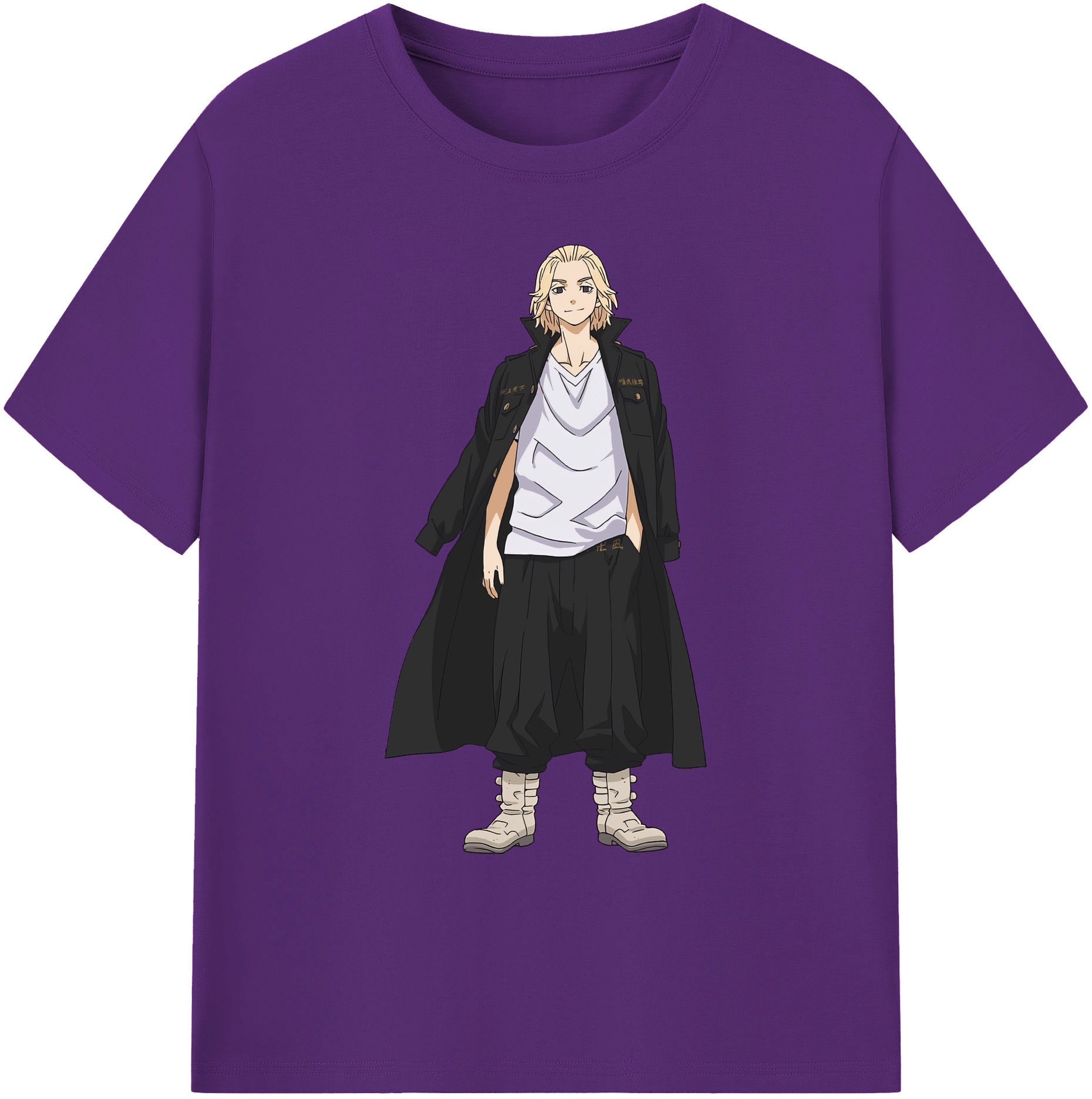 （画像用） 東京リベンジャーズ Tokyo Revengers 綿100％ メンズ半袖Tシャツ｜肌触りやわらか＆通気性