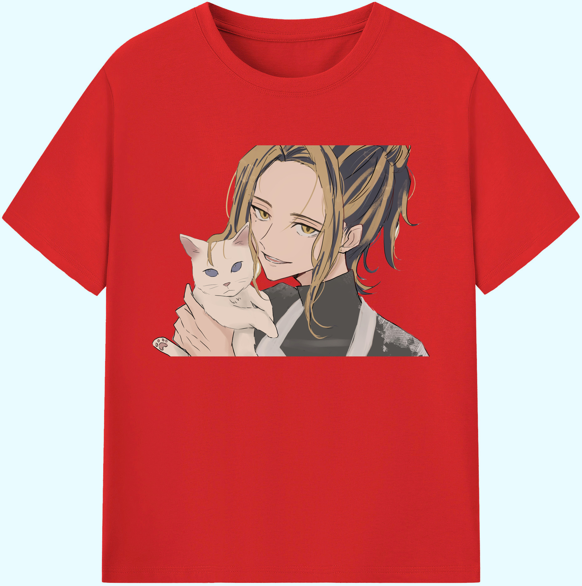 （画像用） 東京リベンジャーズ Tokyo Revengers 綿100％ メンズ半袖Tシャツ｜肌触りやわらか＆通気性