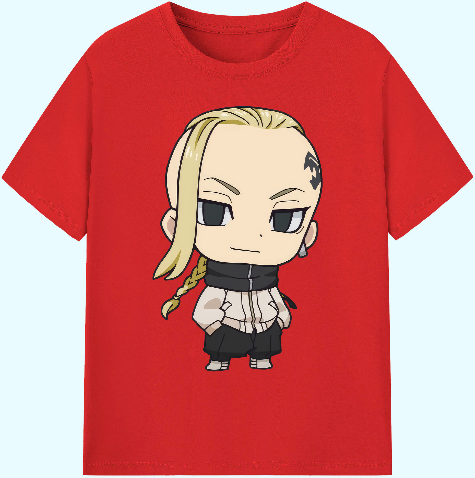 （画像用） 東京リベンジャーズ Tokyo Revengers 綿100％ メンズ半袖Tシャツ｜肌触りやわらか＆通気性