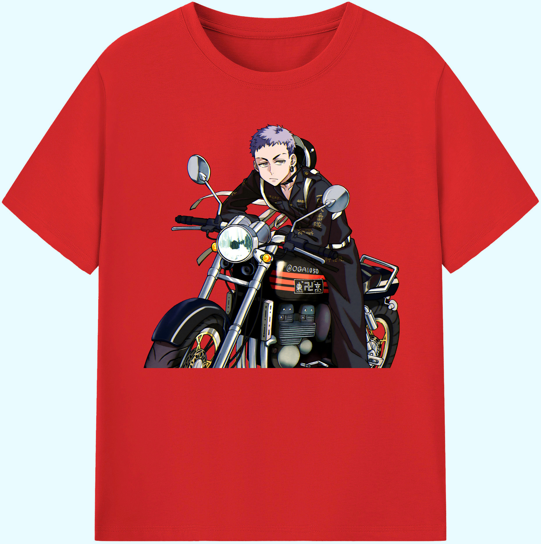 （画像用） 東京リベンジャーズ Tokyo Revengers 綿100％ メンズ半袖Tシャツ｜肌触りやわらか＆通気性