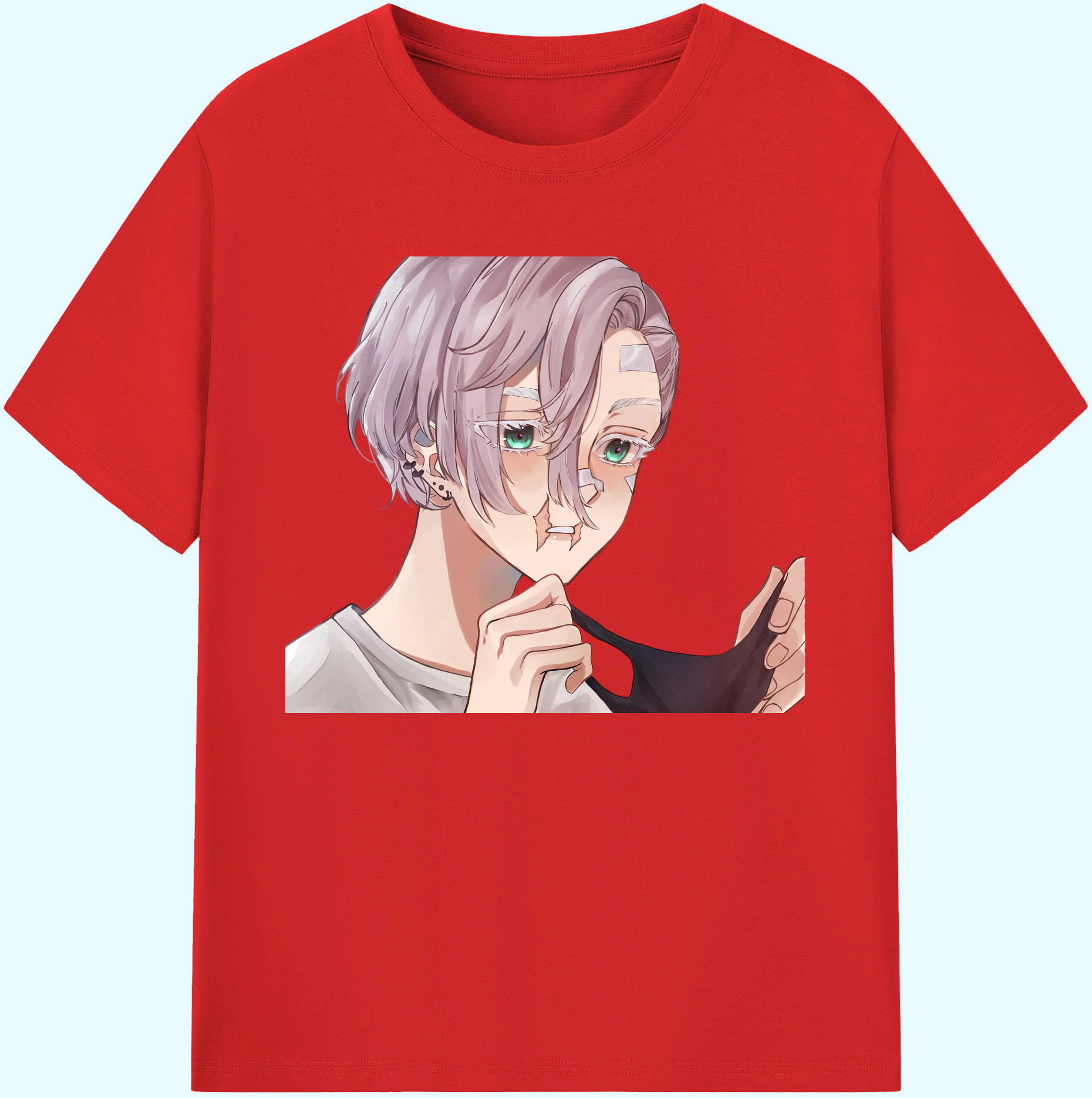 （画像用） 東京リベンジャーズ Tokyo Revengers 綿100％ メンズ半袖Tシャツ｜肌触りやわらか＆通気性