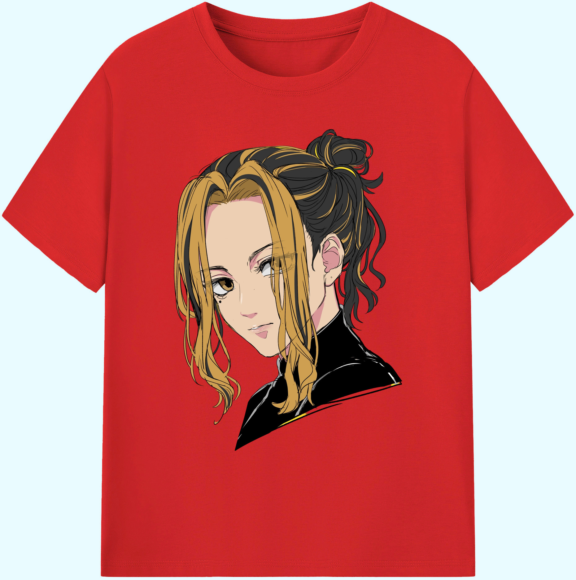 （画像用） 東京リベンジャーズ Tokyo Revengers 綿100％ メンズ半袖Tシャツ｜肌触りやわらか＆通気性