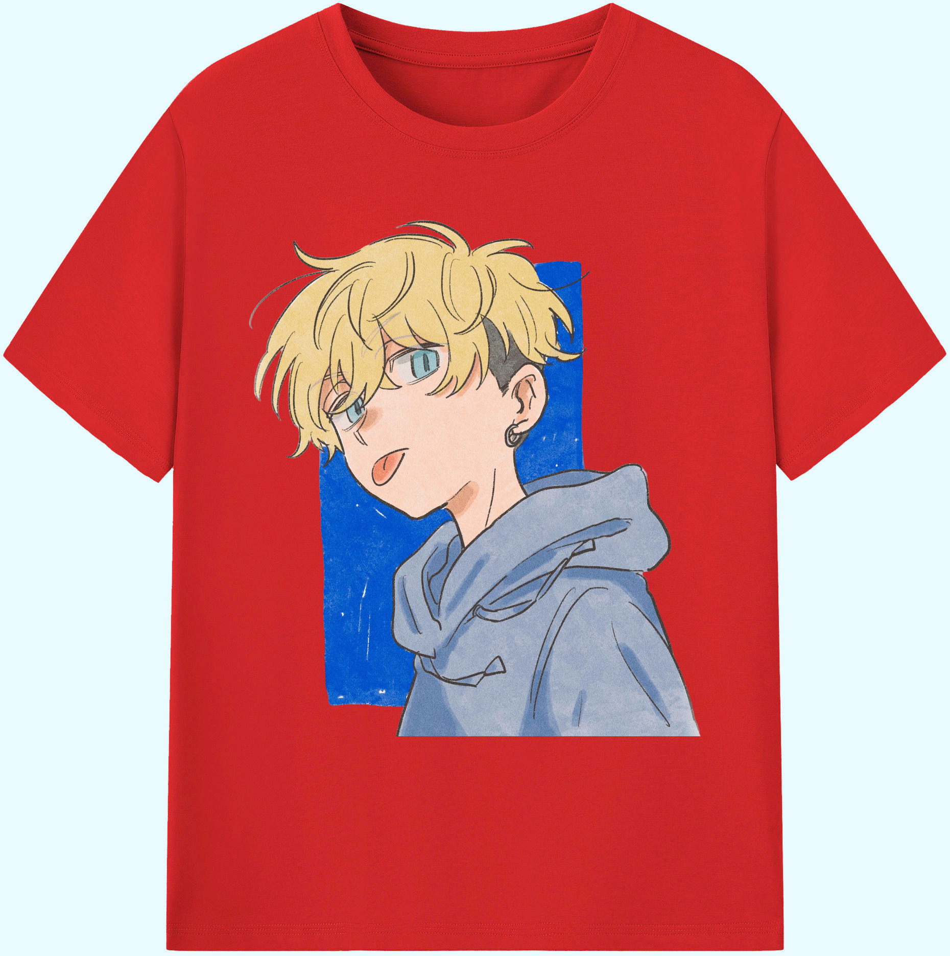 （画像用） 東京リベンジャーズ Tokyo Revengers 綿100％ メンズ半袖Tシャツ｜肌触りやわらか＆通気性