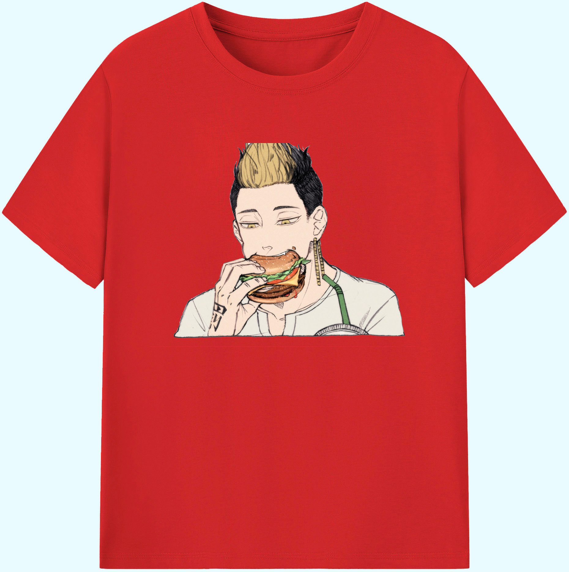 （画像用） 東京リベンジャーズ Tokyo Revengers 綿100％ メンズ半袖Tシャツ｜肌触りやわらか＆通気性