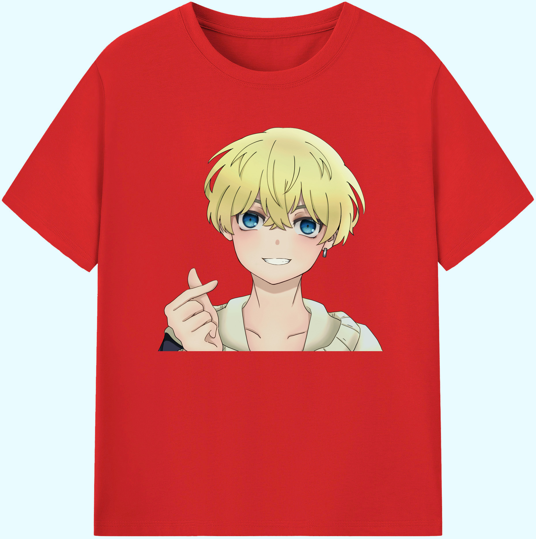 （画像用） 東京リベンジャーズ Tokyo Revengers 綿100％ メンズ半袖Tシャツ｜肌触りやわらか＆通気性