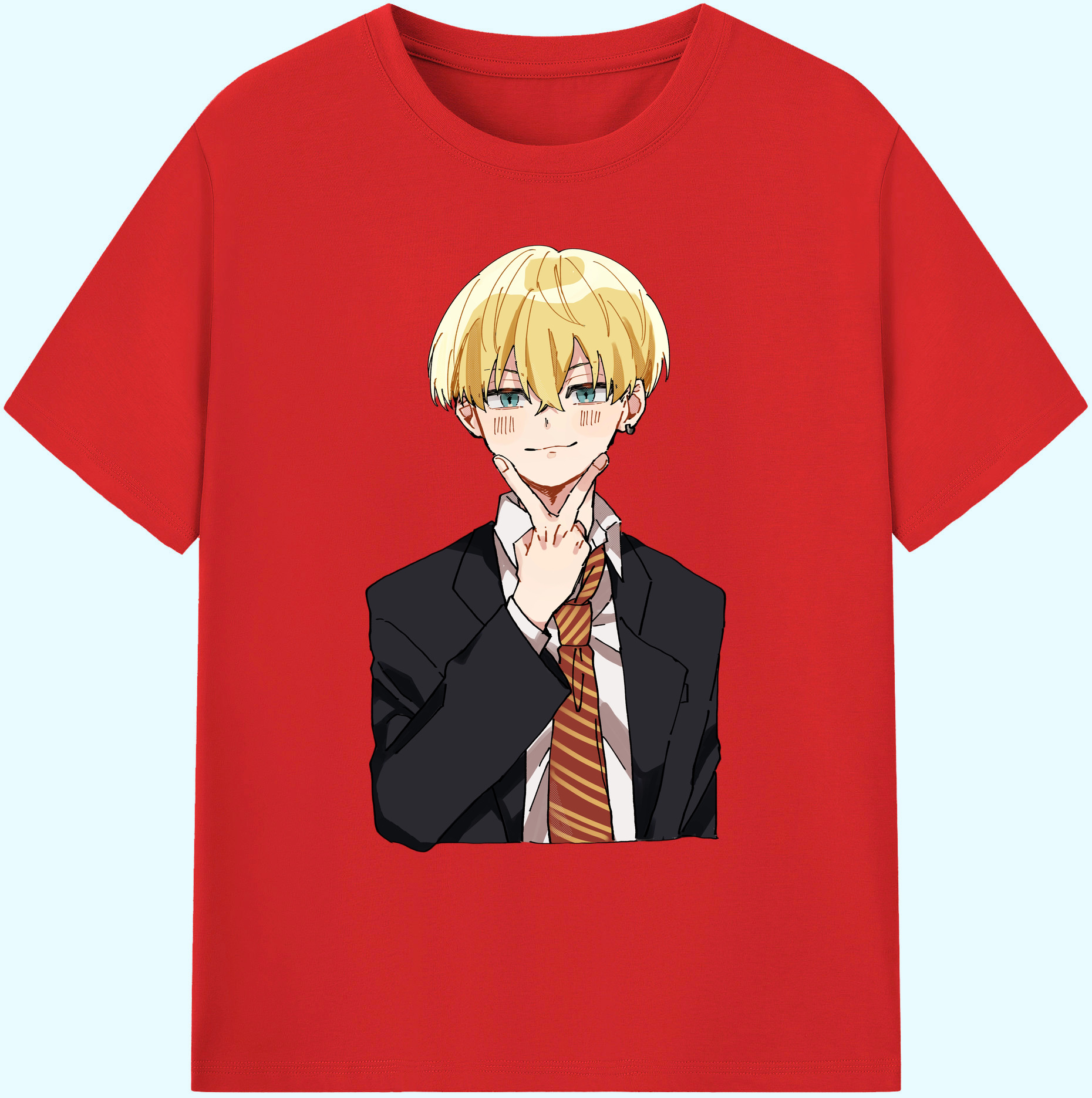 （画像用） 東京リベンジャーズ Tokyo Revengers 綿100％ メンズ半袖Tシャツ｜肌触りやわらか＆通気性
