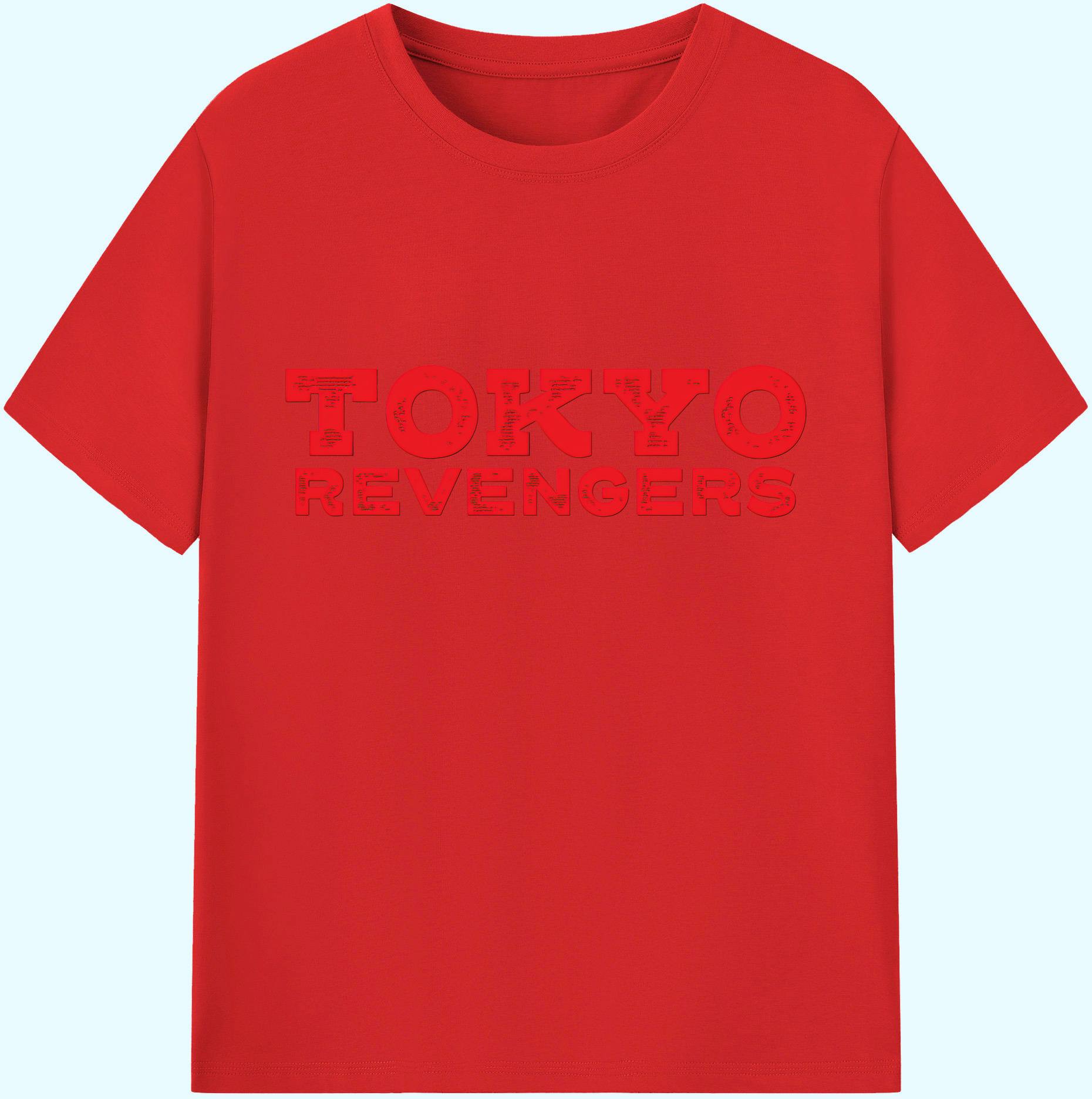 （画像用） 東京リベンジャーズ Tokyo Revengers 綿100％ メンズ半袖Tシャツ｜肌触りやわらか＆通気性