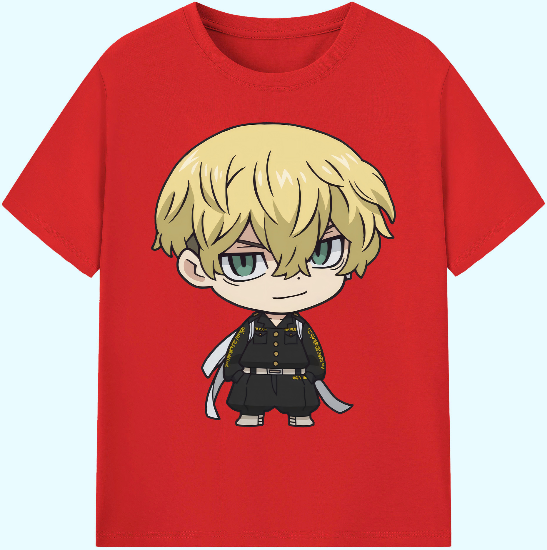 （画像用） 東京リベンジャーズ Tokyo Revengers 綿100％ メンズ半袖Tシャツ｜肌触りやわらか＆通気性