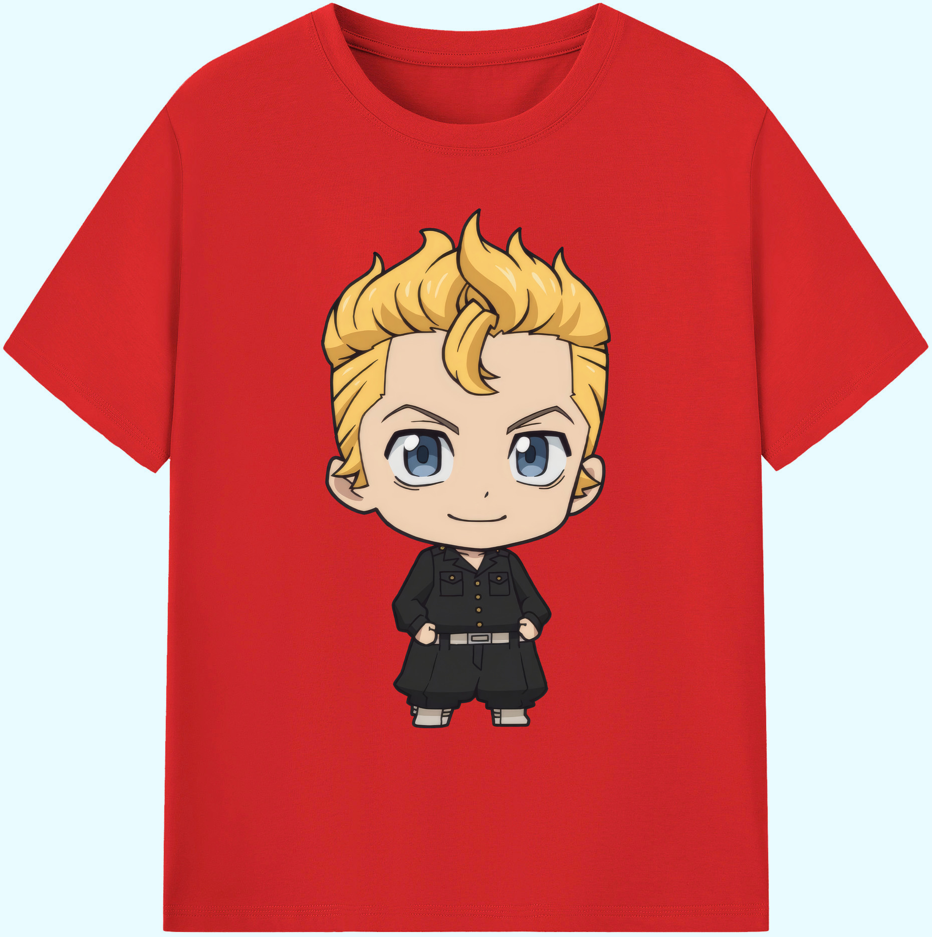 （画像用） 東京リベンジャーズ Tokyo Revengers 綿100％ メンズ半袖Tシャツ｜肌触りやわらか＆通気性