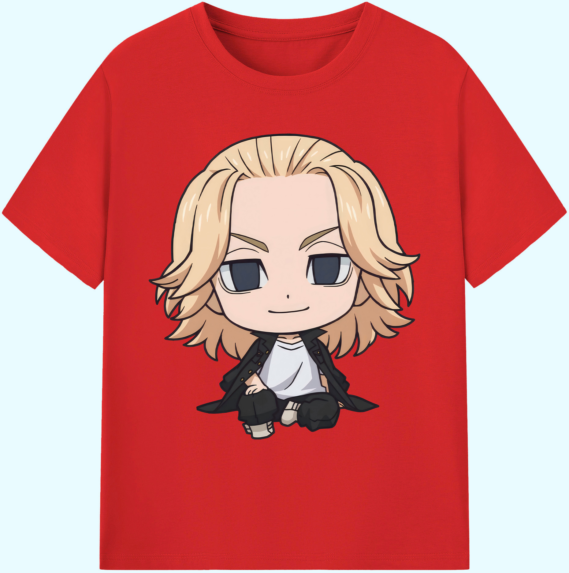 （画像用） 東京リベンジャーズ Tokyo Revengers 綿100％ メンズ半袖Tシャツ｜肌触りやわらか＆通気性