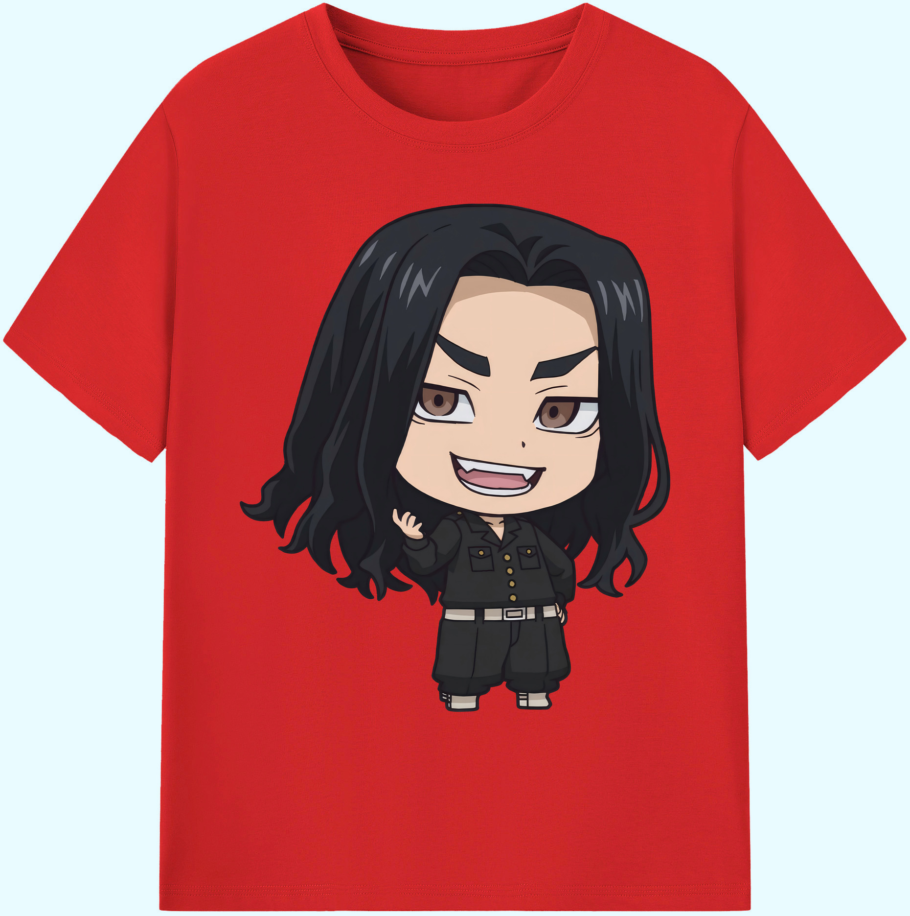 （画像用） 東京リベンジャーズ Tokyo Revengers 綿100％ メンズ半袖Tシャツ｜肌触りやわらか＆通気性
