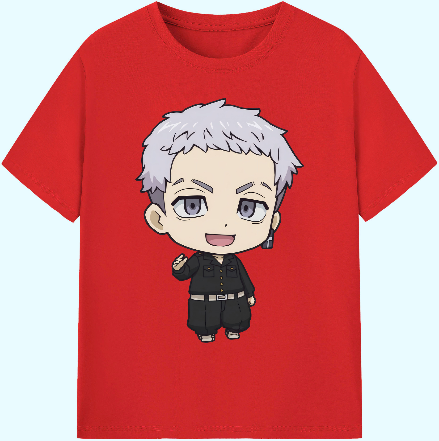 （画像用） 東京リベンジャーズ Tokyo Revengers 綿100％ メンズ半袖Tシャツ｜肌触りやわらか＆通気性
