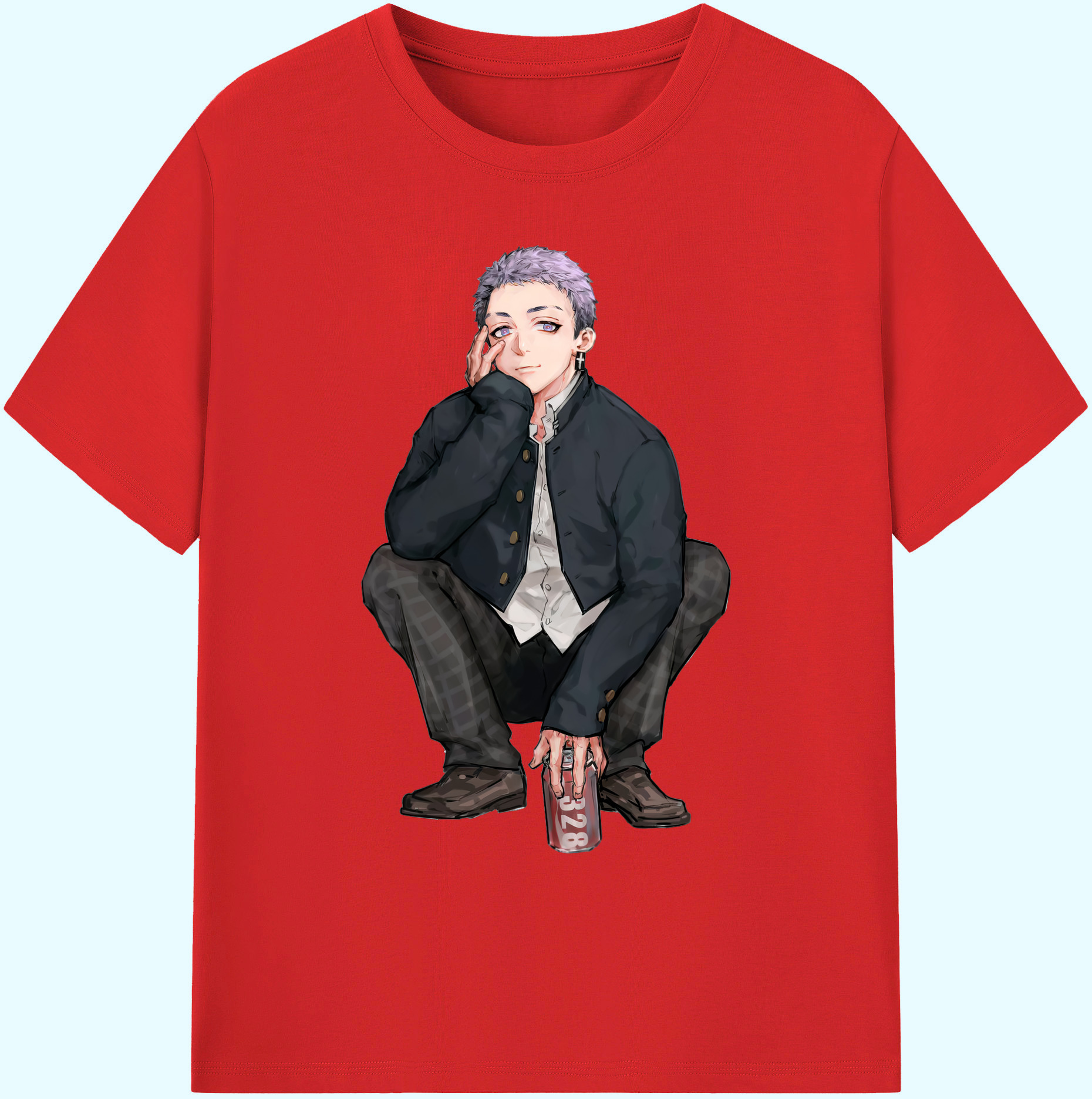 （画像用） 東京リベンジャーズ Tokyo Revengers 綿100％ メンズ半袖Tシャツ｜肌触りやわらか＆通気性