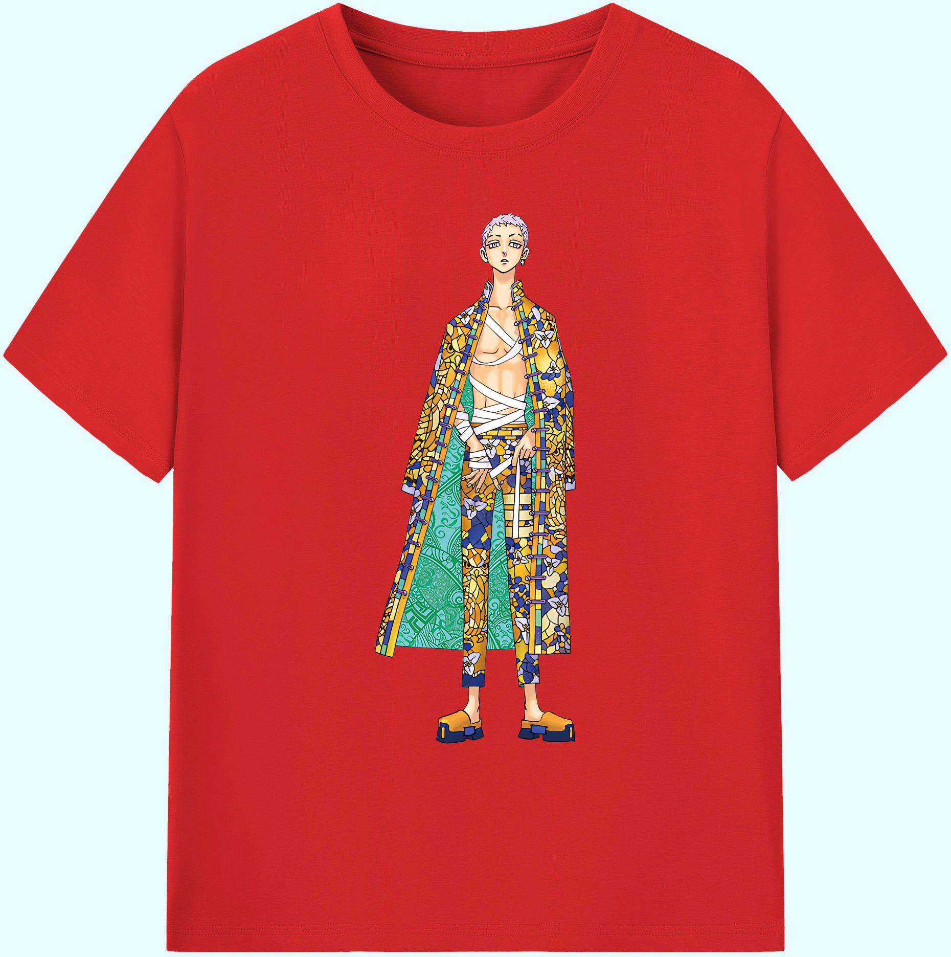 （画像用） 東京リベンジャーズ Tokyo Revengers 綿100％ メンズ半袖Tシャツ｜肌触りやわらか＆通気性