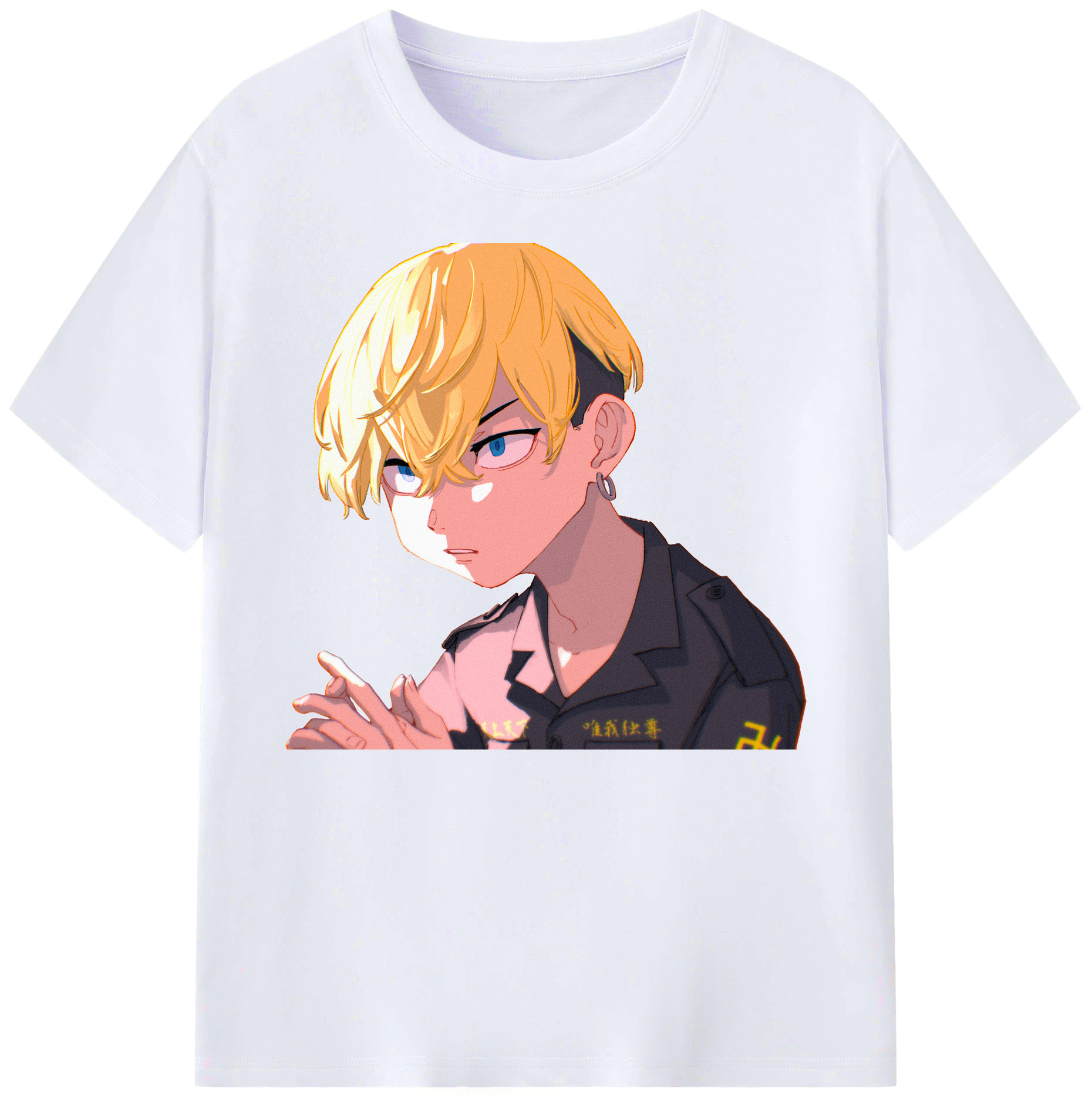 （画像用） 東京リベンジャーズ Tokyo Revengers 綿100％ メンズ半袖Tシャツ｜肌触りやわらか＆通気性