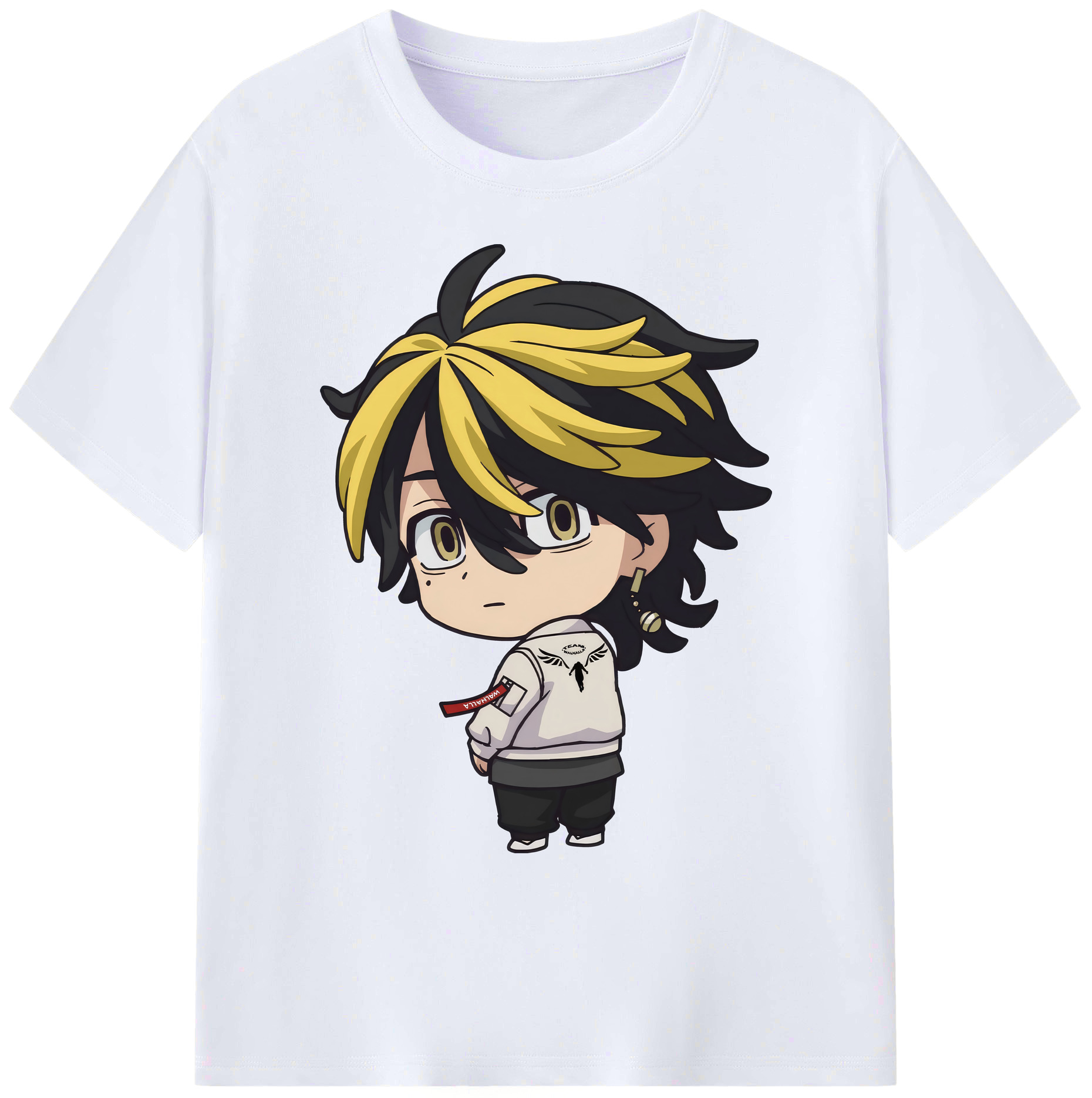 （画像用） 東京リベンジャーズ Tokyo Revengers 綿100％ メンズ半袖Tシャツ｜肌触りやわらか＆通気性