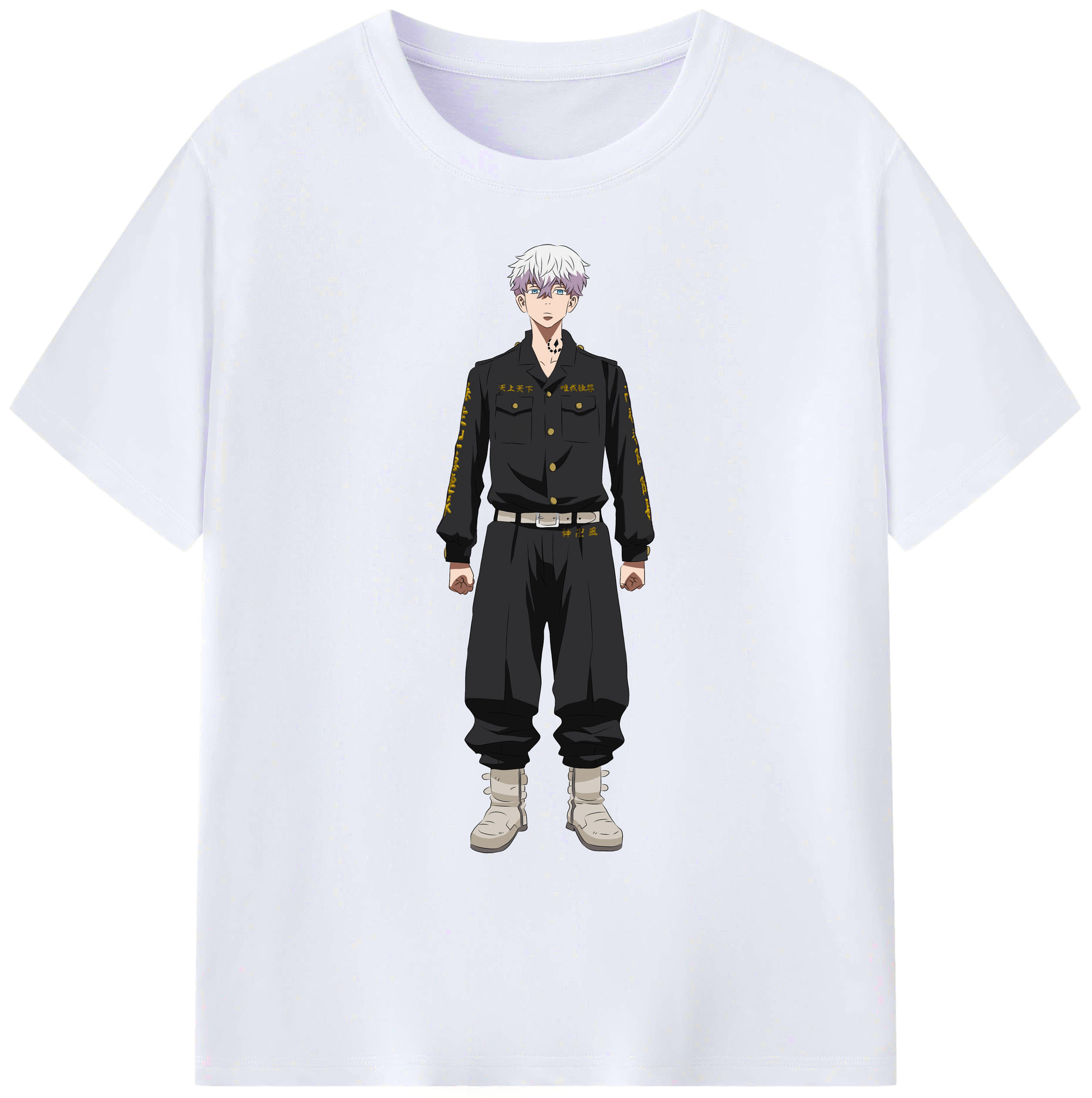 （画像用） 東京リベンジャーズ Tokyo Revengers 綿100％ メンズ半袖Tシャツ｜肌触りやわらか＆通気性