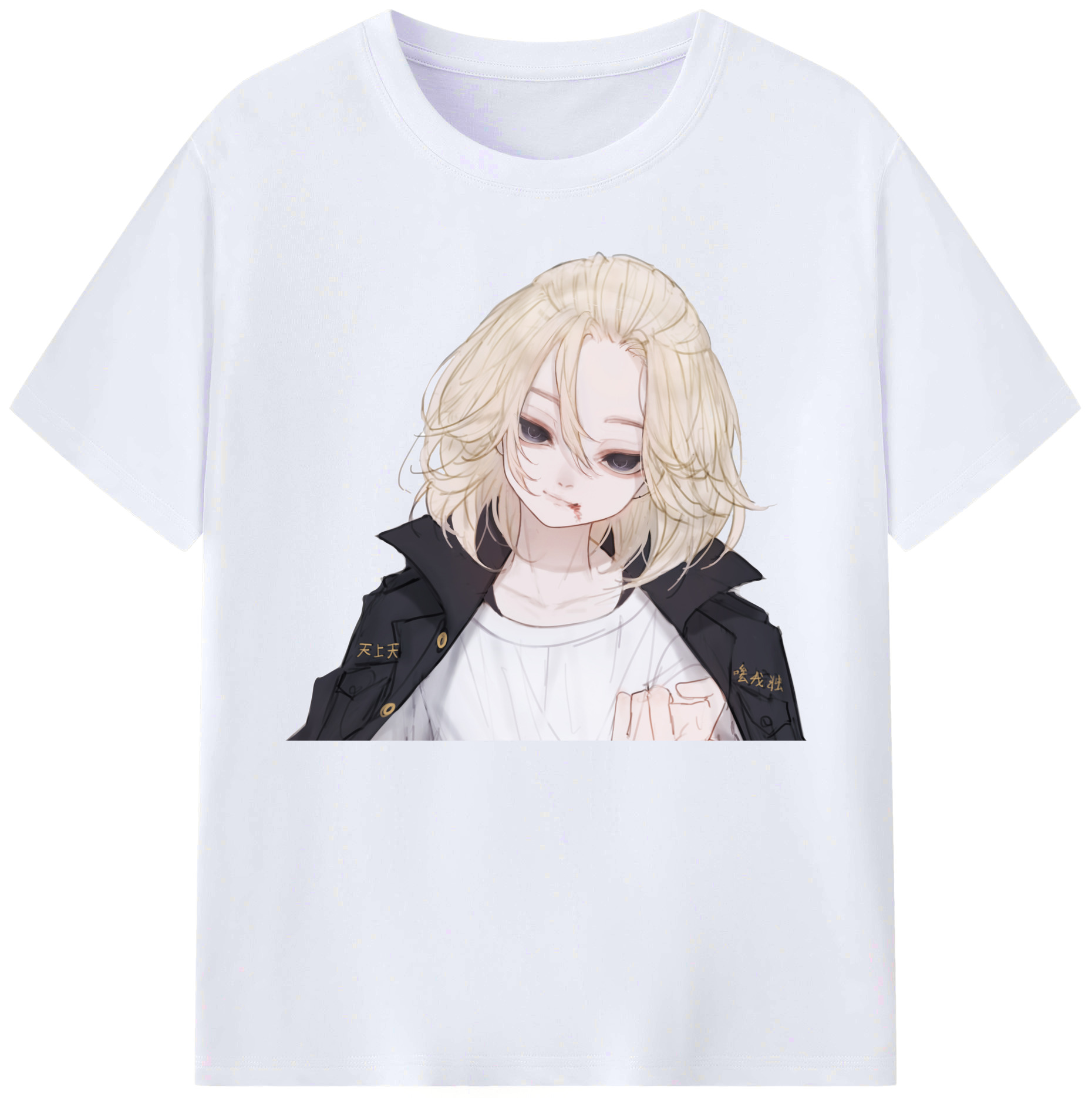 （画像用） 東京リベンジャーズ Tokyo Revengers 綿100％ メンズ半袖Tシャツ｜肌触りやわらか＆通気性