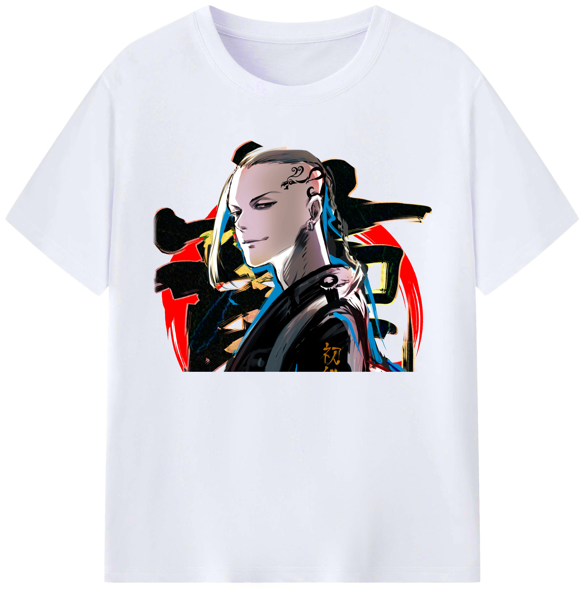 （画像用） 東京リベンジャーズ Tokyo Revengers 綿100％ メンズ半袖Tシャツ｜肌触りやわらか＆通気性