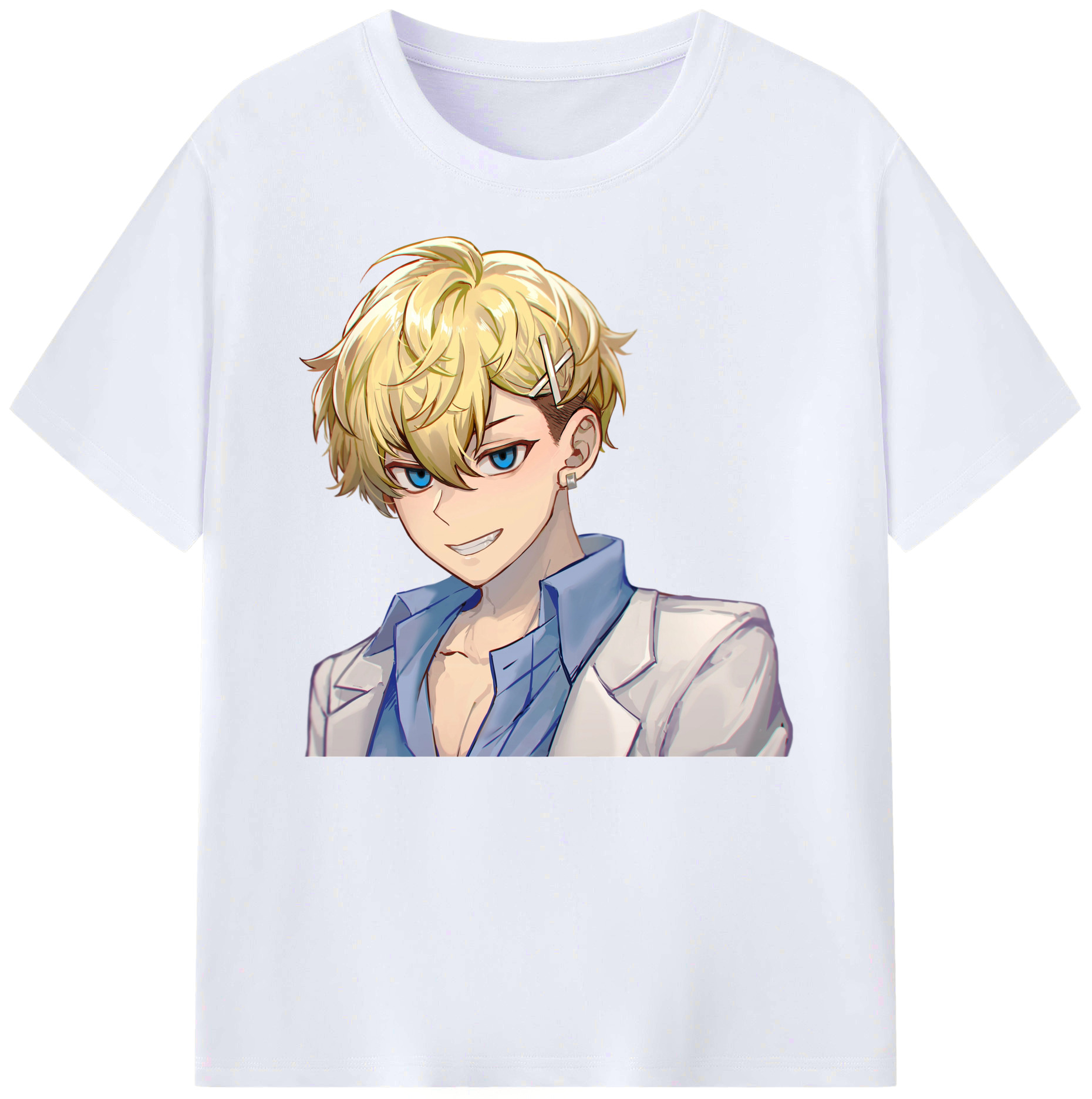 （画像用） 東京リベンジャーズ Tokyo Revengers 綿100％ メンズ半袖Tシャツ｜肌触りやわらか＆通気性