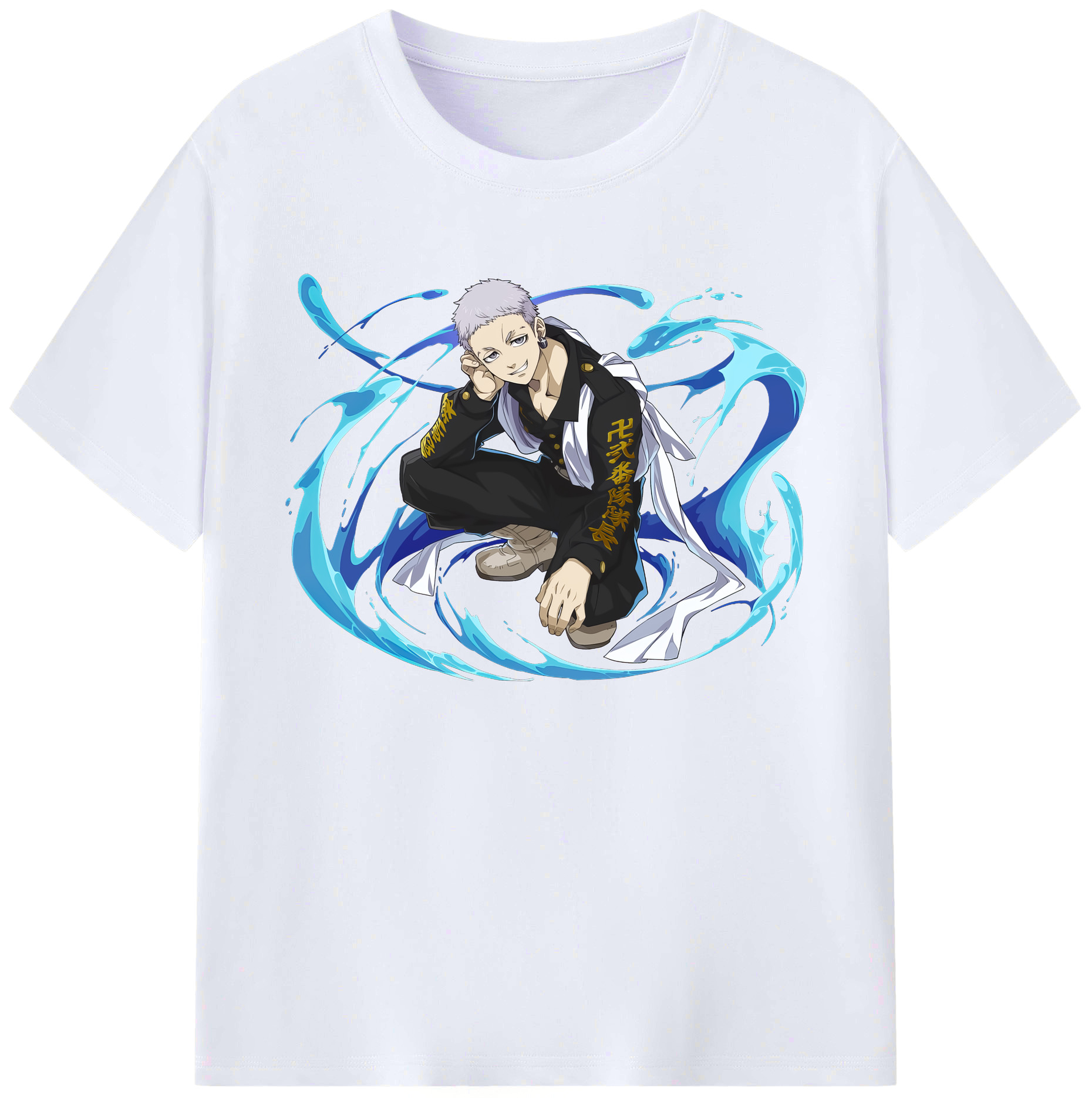 （画像用） 東京リベンジャーズ Tokyo Revengers 綿100％ メンズ半袖Tシャツ｜肌触りやわらか＆通気性