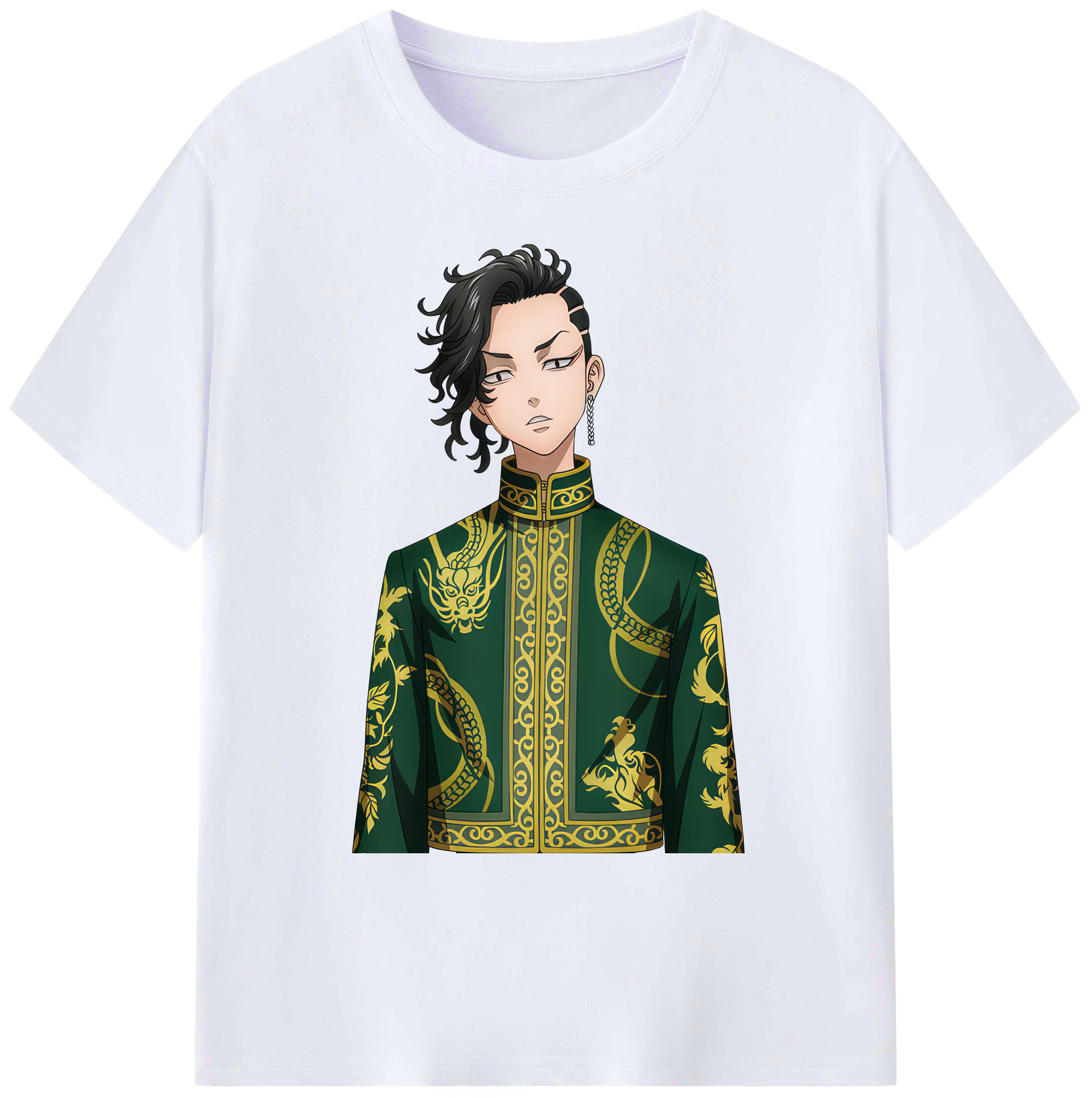 （画像用） 東京リベンジャーズ Tokyo Revengers 綿100％ メンズ半袖Tシャツ｜肌触りやわらか＆通気性