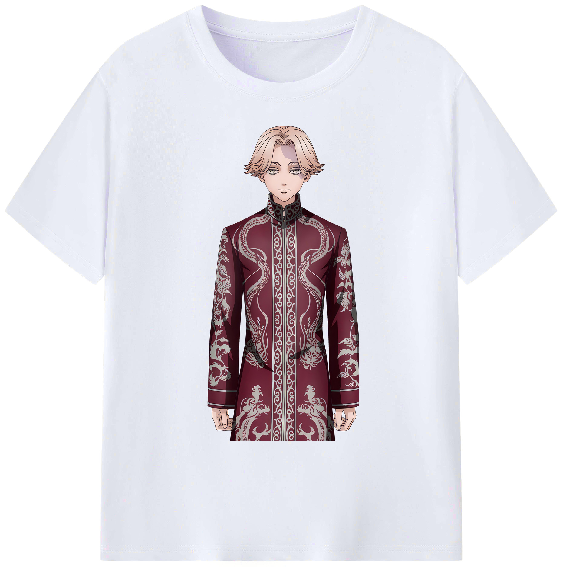 （画像用） 東京リベンジャーズ Tokyo Revengers 綿100％ メンズ半袖Tシャツ｜肌触りやわらか＆通気性
