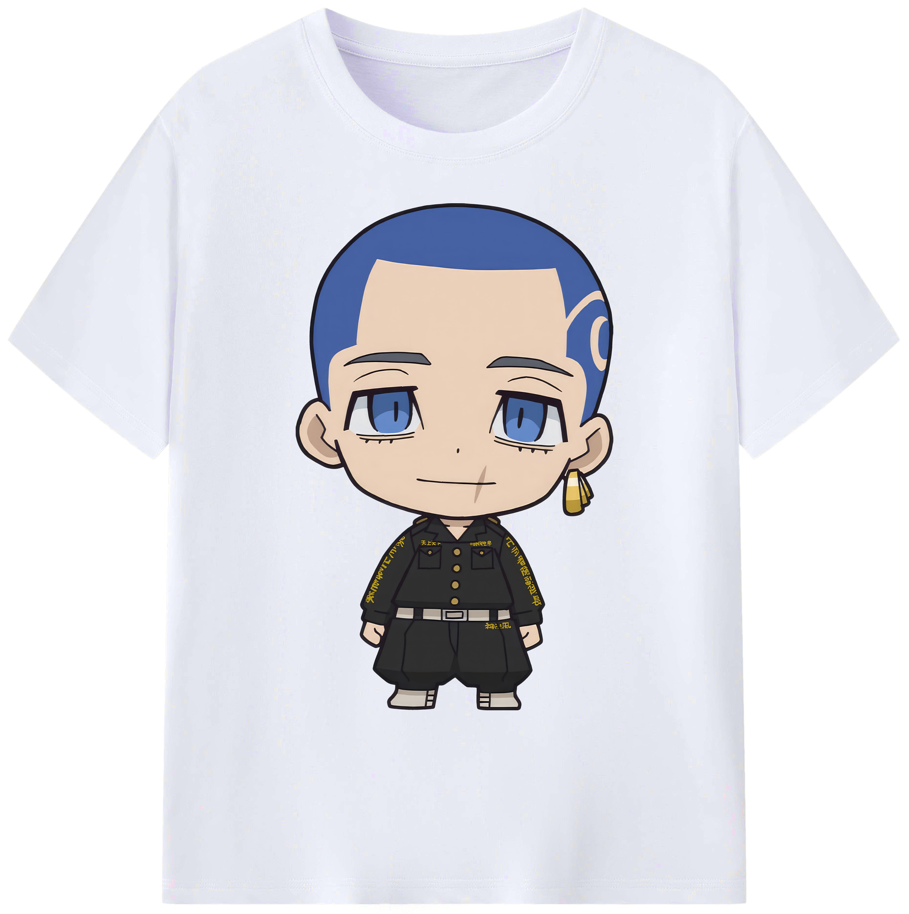 （画像用） 東京リベンジャーズ Tokyo Revengers 綿100％ メンズ半袖Tシャツ｜肌触りやわらか＆通気性