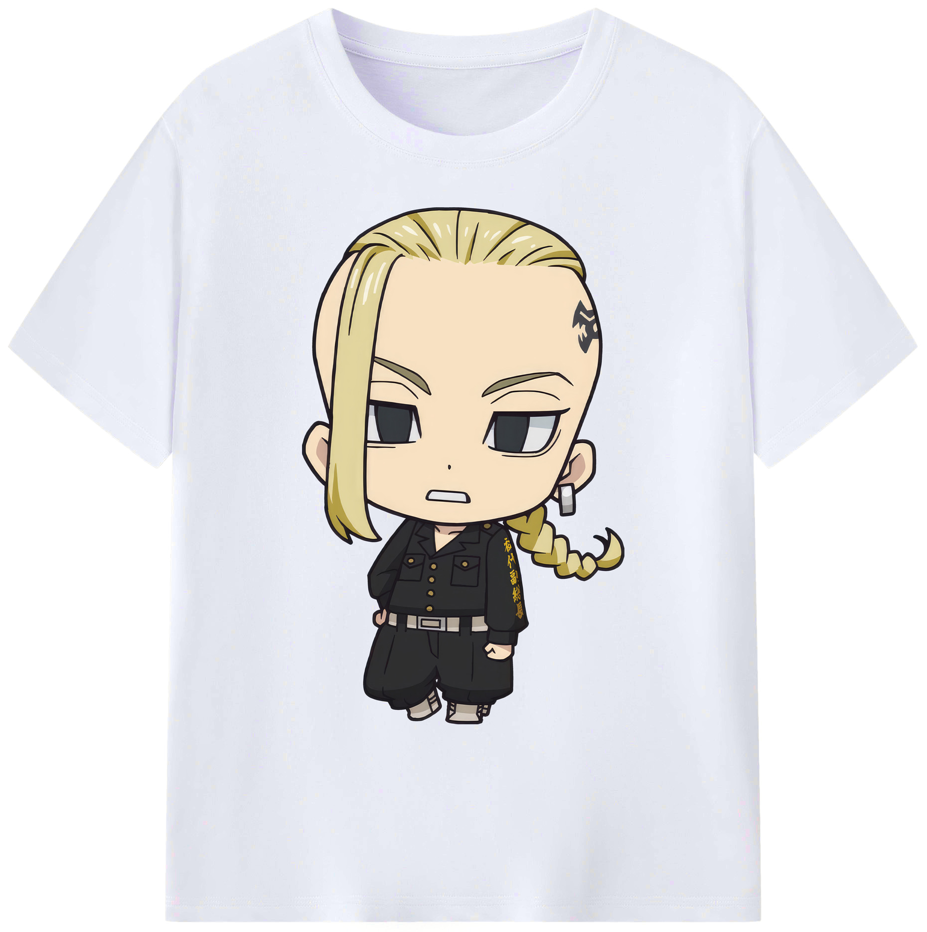 （画像用） 東京リベンジャーズ Tokyo Revengers 綿100％ メンズ半袖Tシャツ｜肌触りやわらか＆通気性