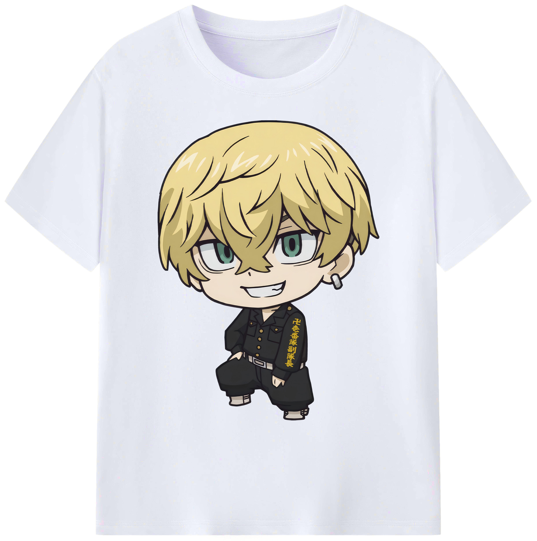 （画像用） 東京リベンジャーズ Tokyo Revengers 綿100％ メンズ半袖Tシャツ｜肌触りやわらか＆通気性