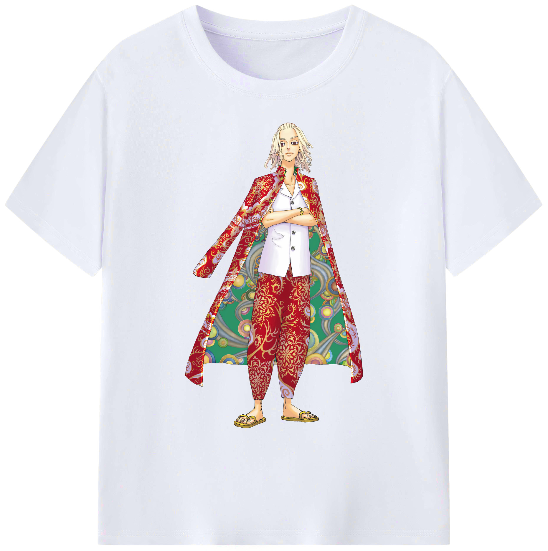 （画像用） 東京リベンジャーズ Tokyo Revengers 綿100％ メンズ半袖Tシャツ｜肌触りやわらか＆通気性