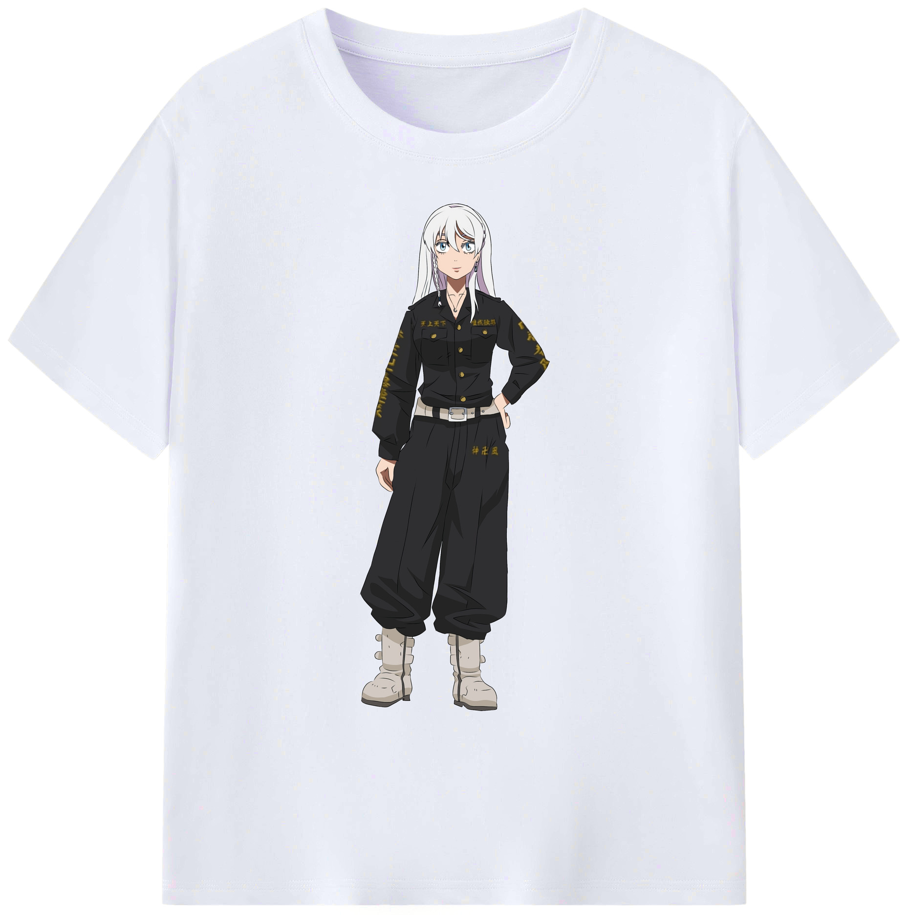 （画像用） 東京リベンジャーズ Tokyo Revengers 綿100％ メンズ半袖Tシャツ｜肌触りやわらか＆通気性