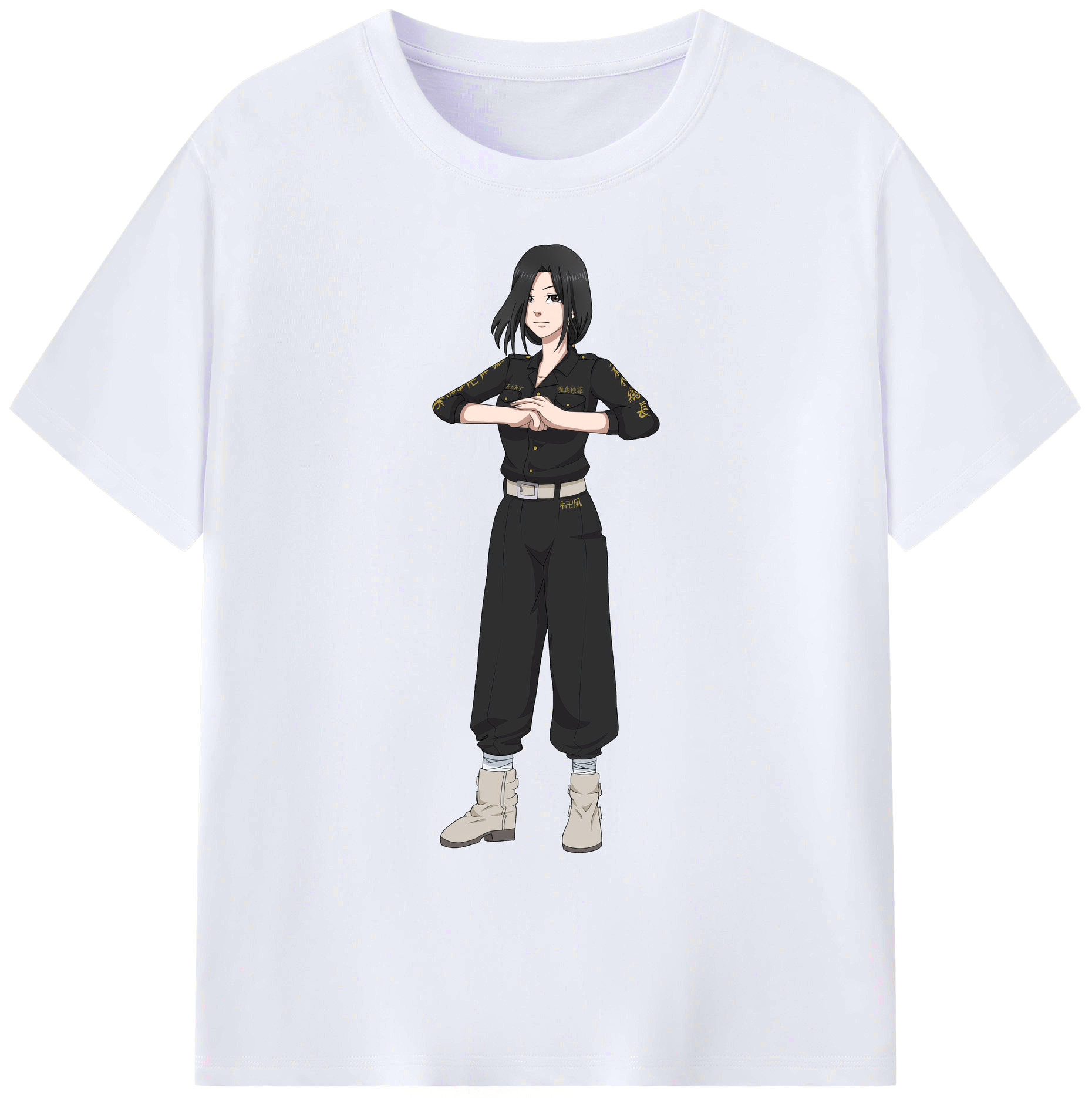 （画像用） 東京リベンジャーズ Tokyo Revengers 綿100％ メンズ半袖Tシャツ｜肌触りやわらか＆通気性