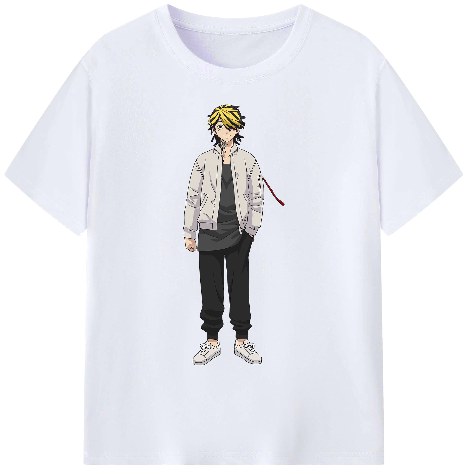 （画像用） 東京リベンジャーズ Tokyo Revengers 綿100％ メンズ半袖Tシャツ｜肌触りやわらか＆通気性