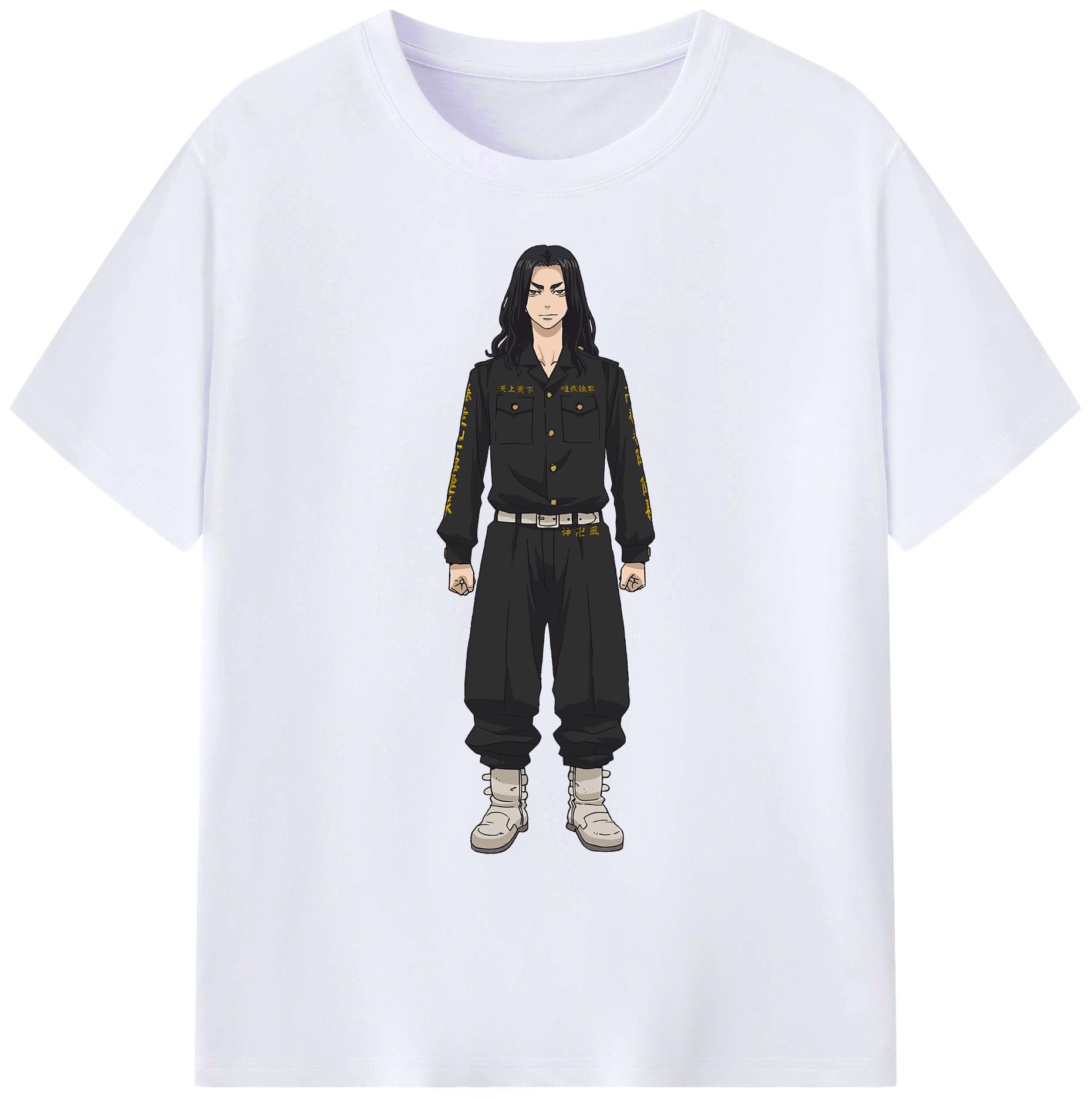 （画像用） 東京リベンジャーズ Tokyo Revengers 綿100％ メンズ半袖Tシャツ｜肌触りやわらか＆通気性