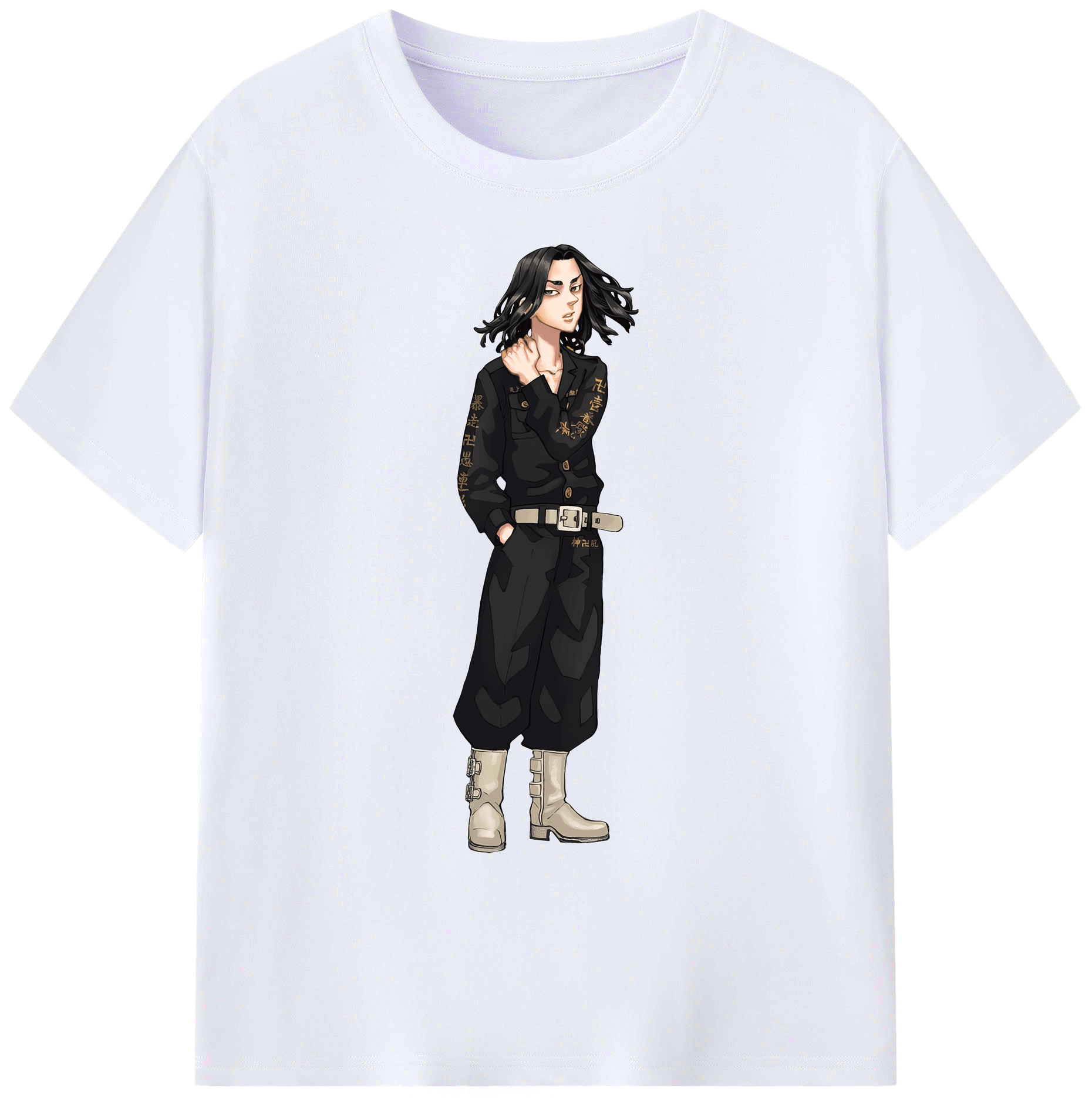 （画像用） 東京リベンジャーズ Tokyo Revengers 綿100％ メンズ半袖Tシャツ｜肌触りやわらか＆通気性