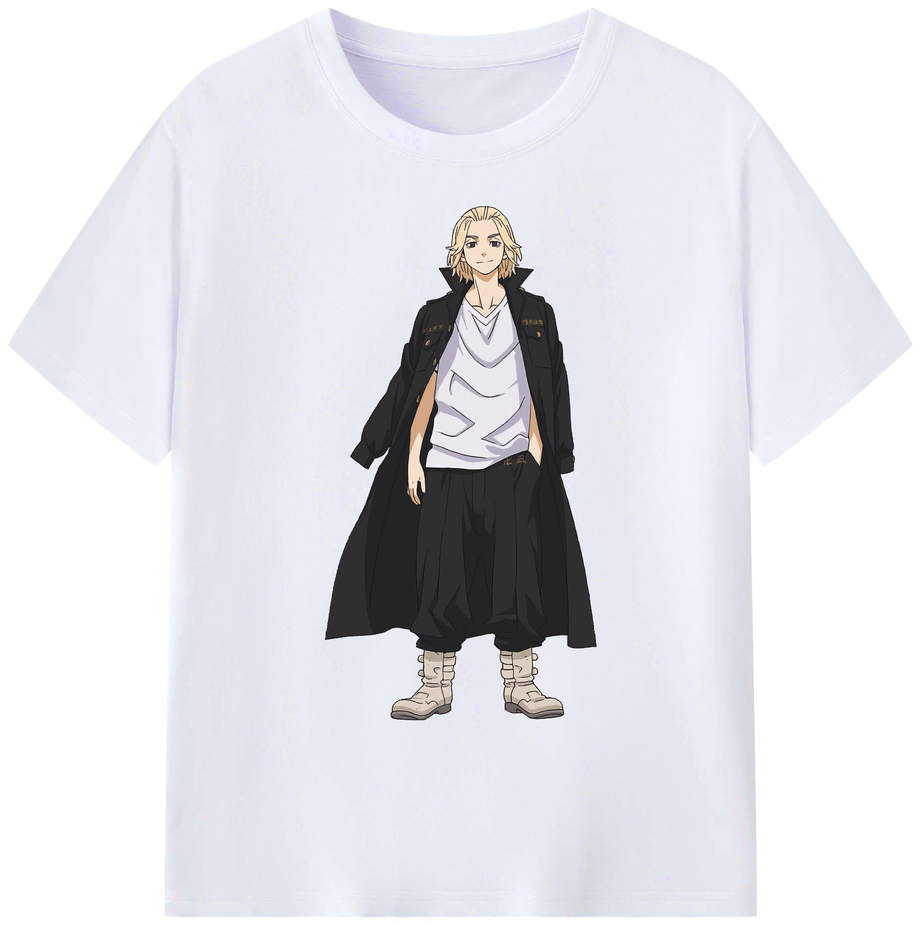 （画像用） 東京リベンジャーズ Tokyo Revengers 綿100％ メンズ半袖Tシャツ｜肌触りやわらか＆通気性