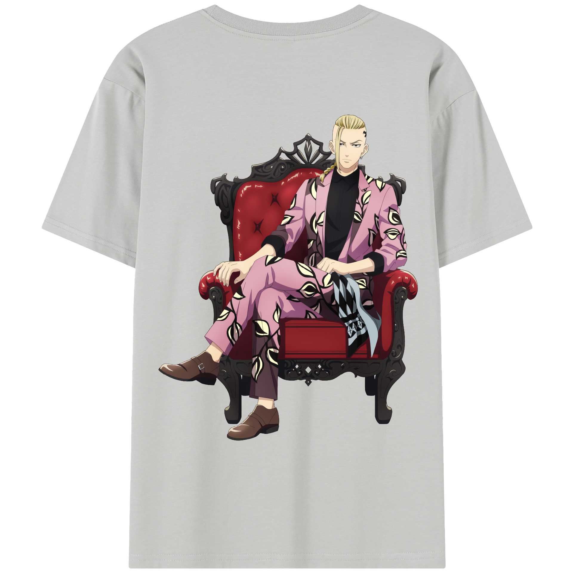 （画像用） 東京リベンジャーズ Tokyo Revengers レディース半袖Tシャツ(バックプリント)